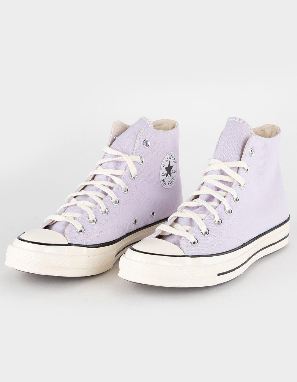 CONVERSE Chuck 70 Vintage Canvas High Top Shoes - VIOLET Product Image