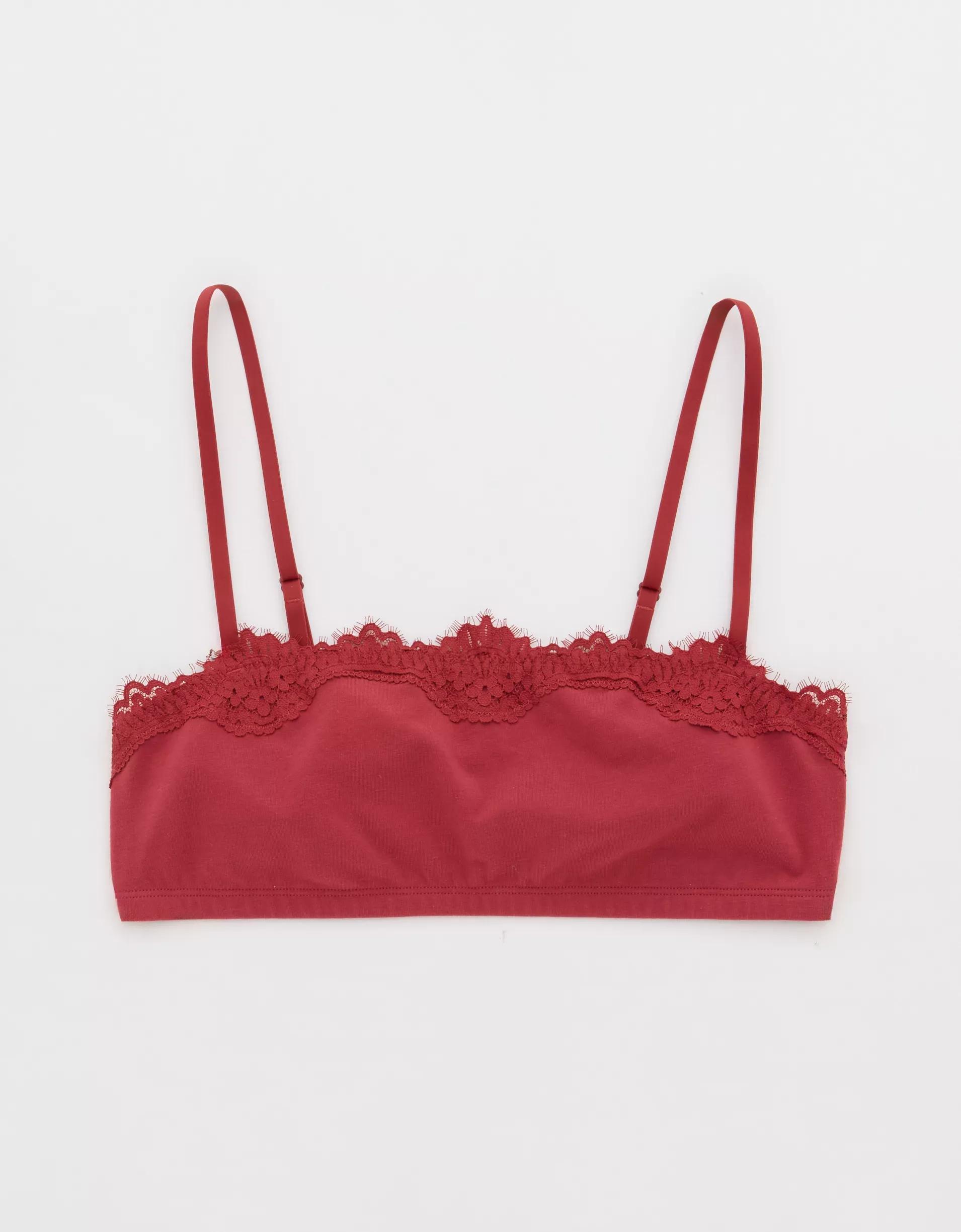 Superchill Cotton Lace Bralette Product Image