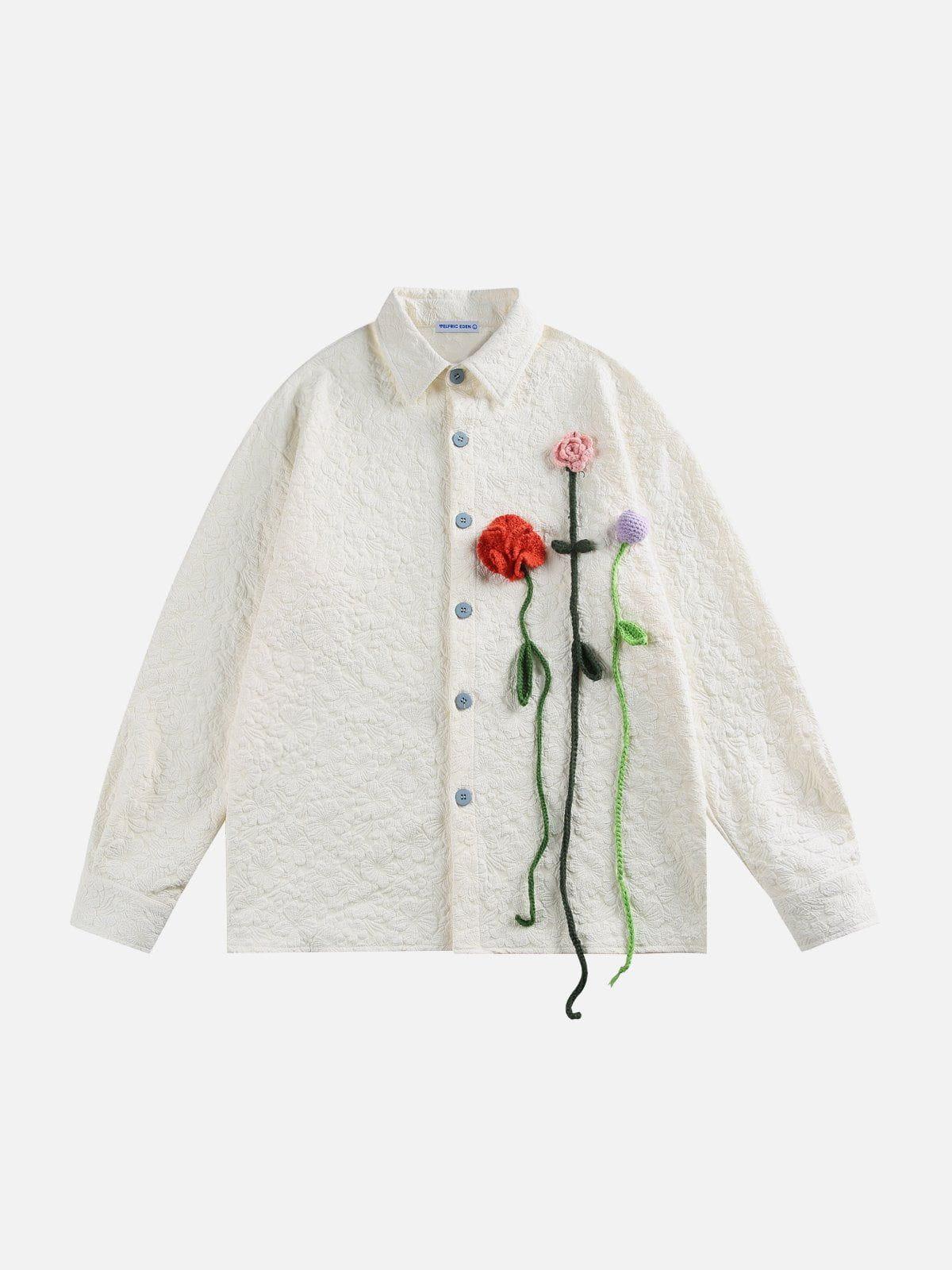 Aelfric Eden Floral Bloom Long Sleeve Shirt Product Image