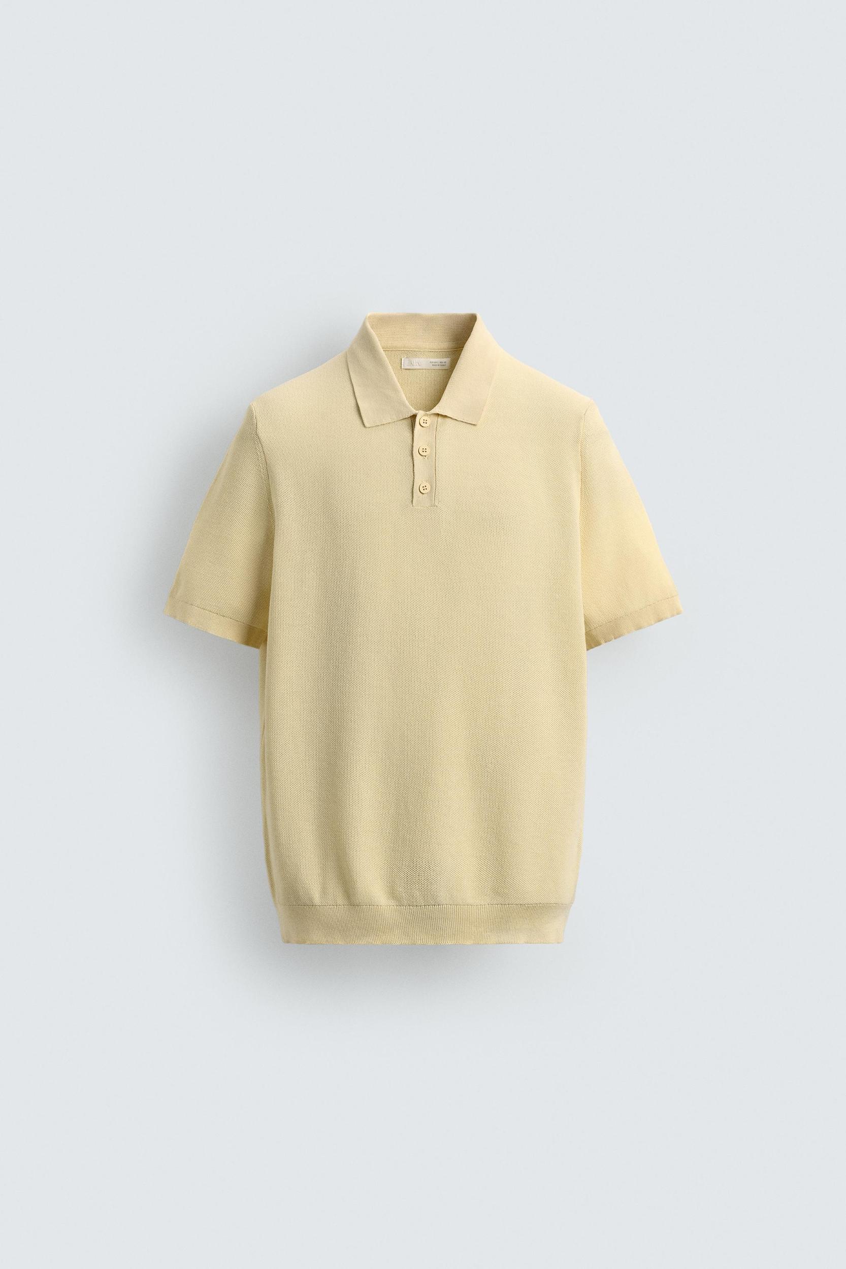 REGULAR FIT PIQUÉ KNIT POLO Product Image