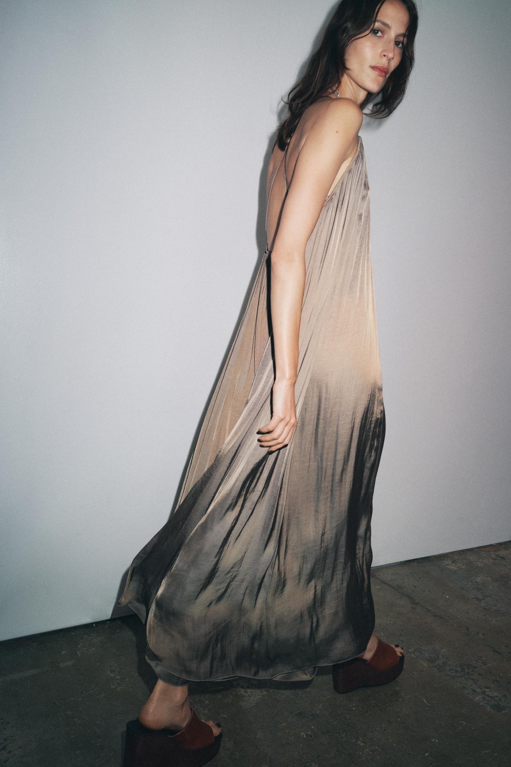 ZW COLLECTION SATIN MAXI DRESS Product Image