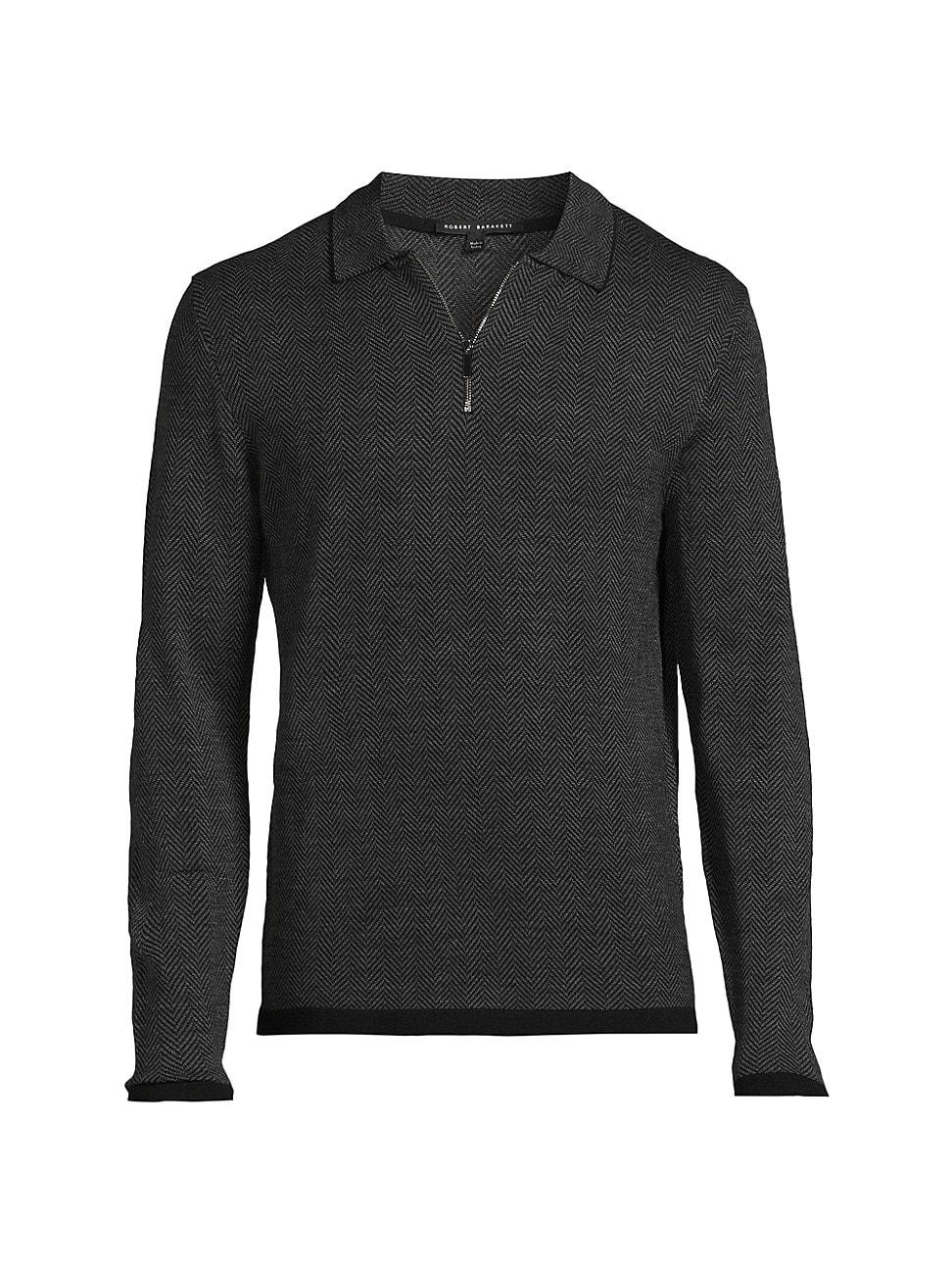 Mens Forthill Half Zip Sweater Product Image