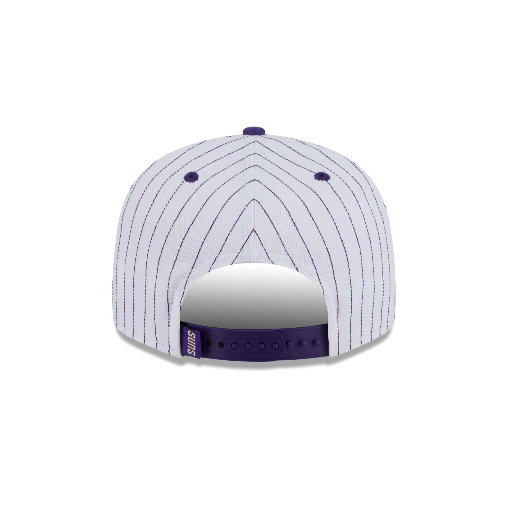 Phoenix Suns Deceptor Pinstripe 9FIFTY Snapback Hat Male Product Image