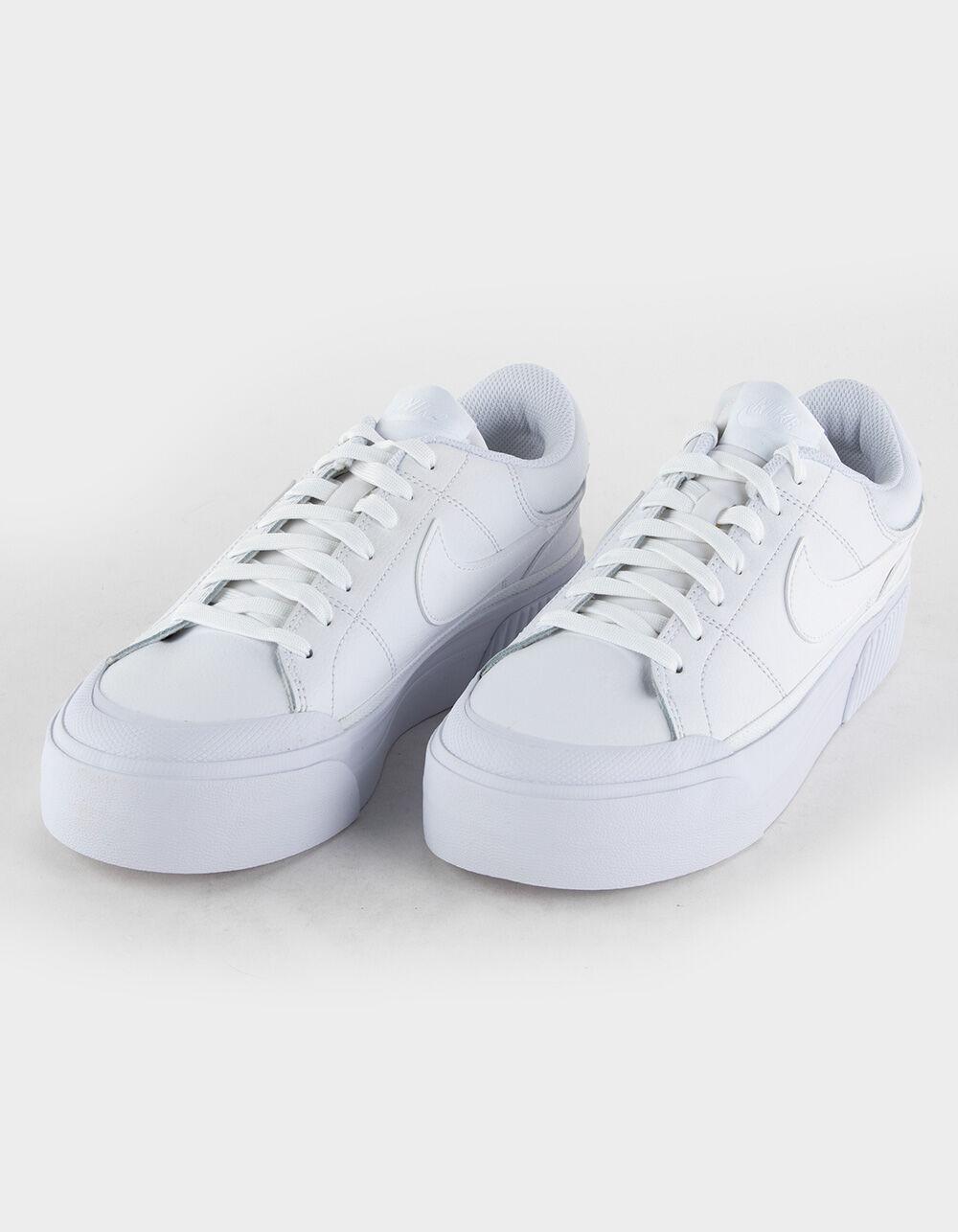 NIKE Court Legacy Lift Womens Shoes - WHITE Product Image
