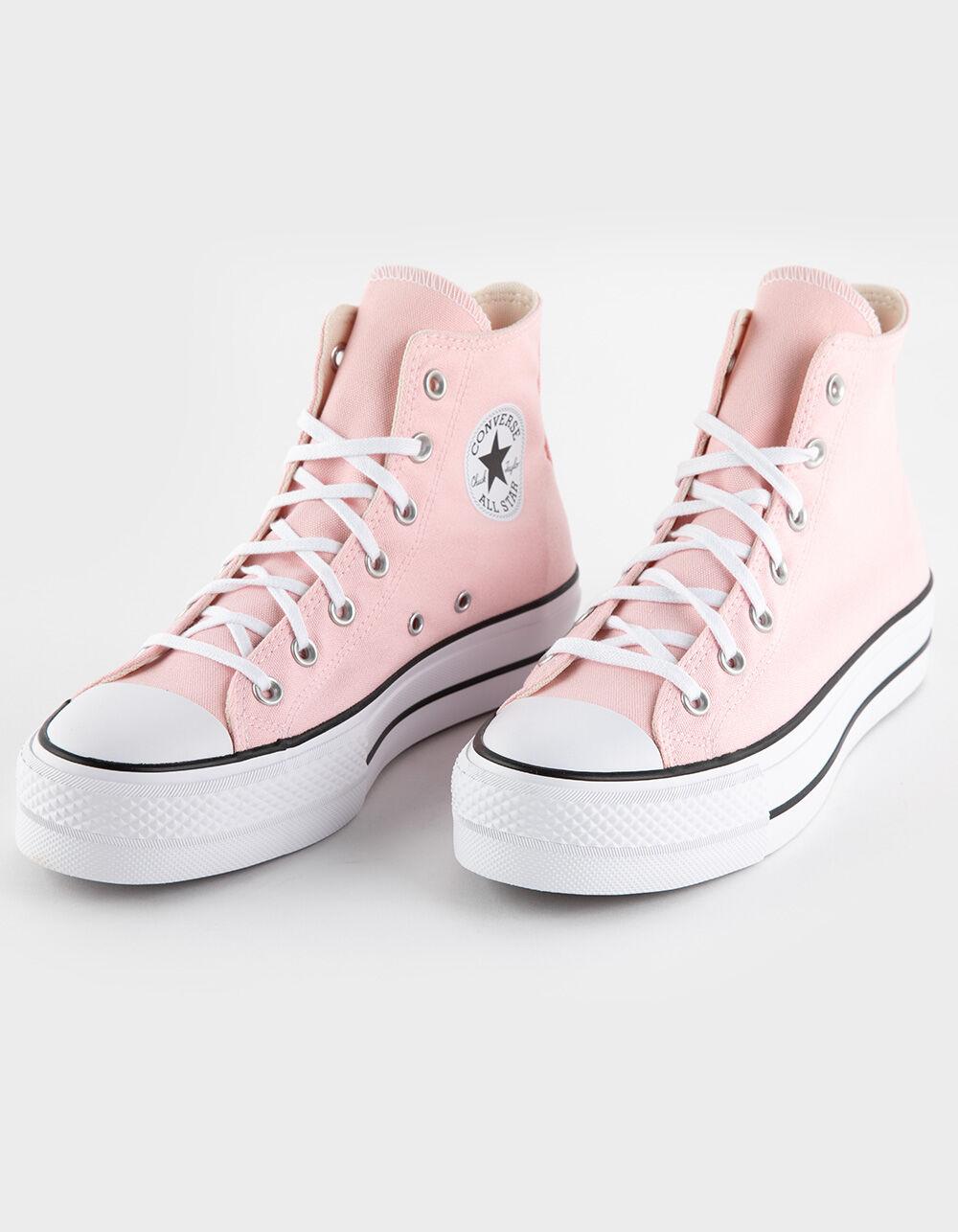 CONVERSE Chuck Taylor All Star Lift Platform Womens High Top Shoes - PINK Product Image