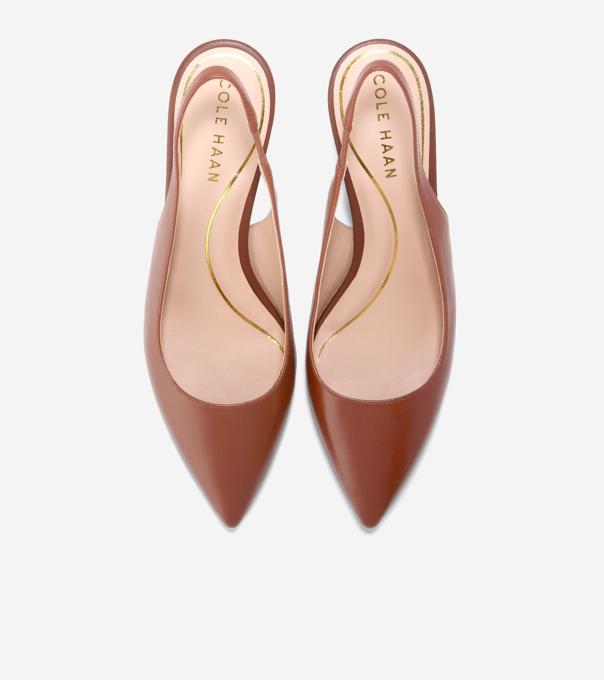 Cole Haan Womens Vandam 65 Slingback Pumps Product Image