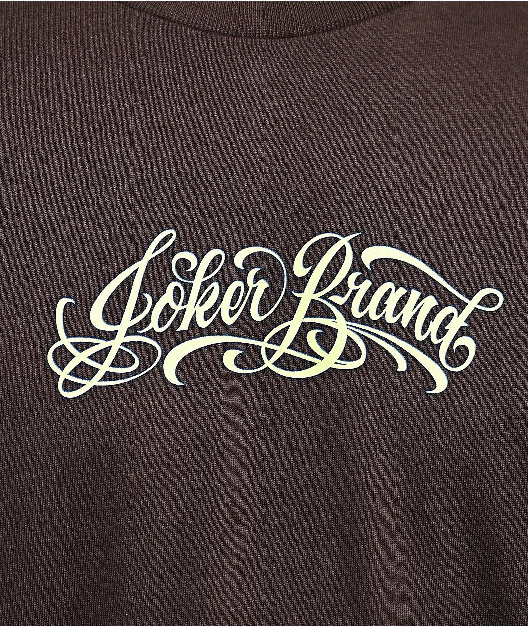 Joker Zarrape Brown T-Shirt Product Image