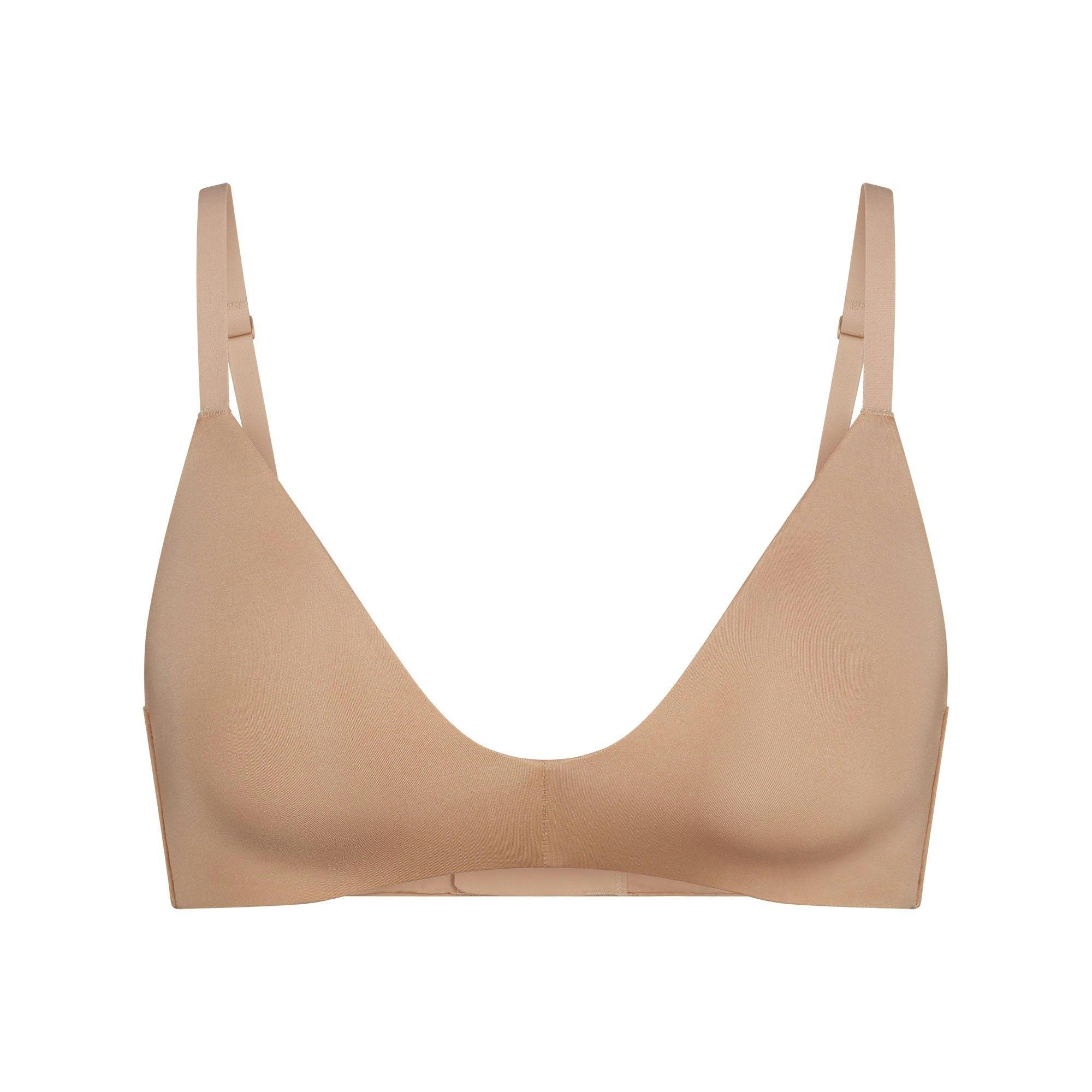 WIRELESS FORM T-SHIRT DEMI BRA | CLAY Product Image