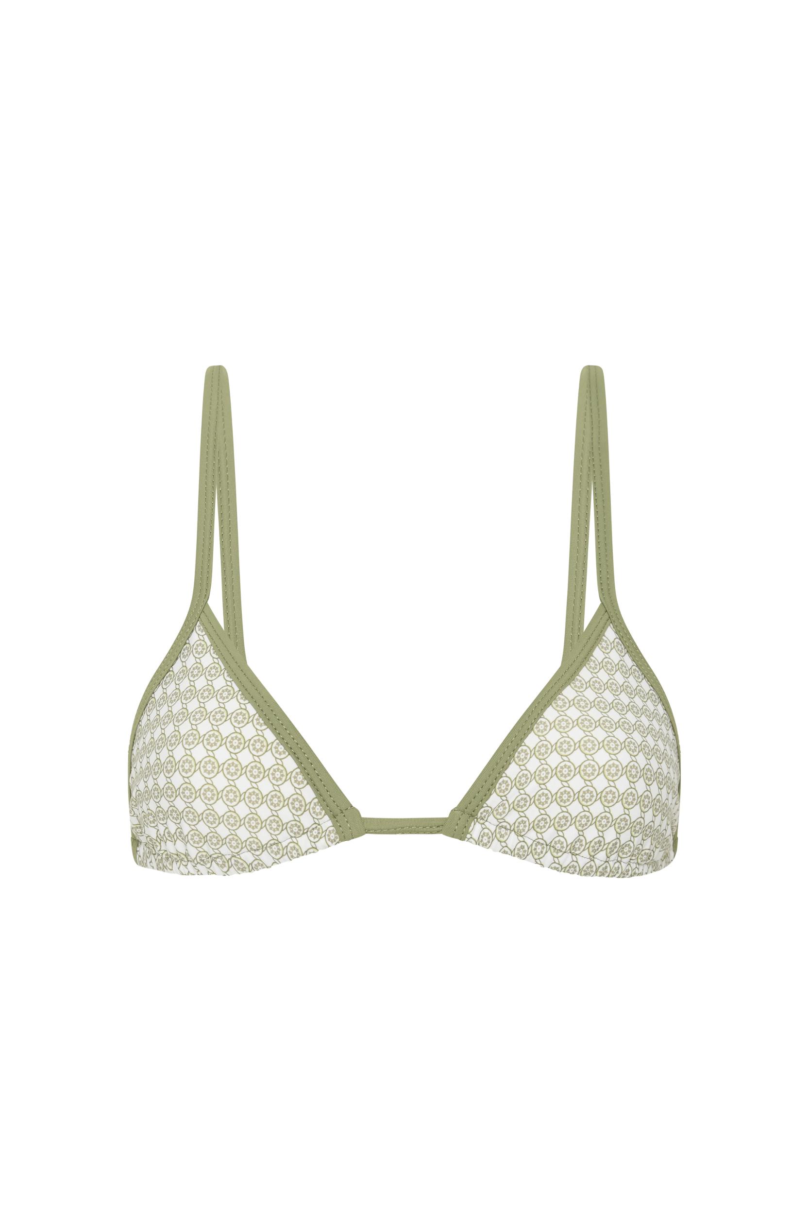 Manon Bikini Top Oliander Khaki - Final Sale Product Image