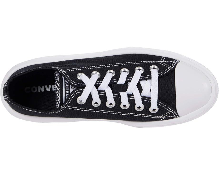 Chuck Taylor All Star Low Top Platform Leather Sneaker Product Image