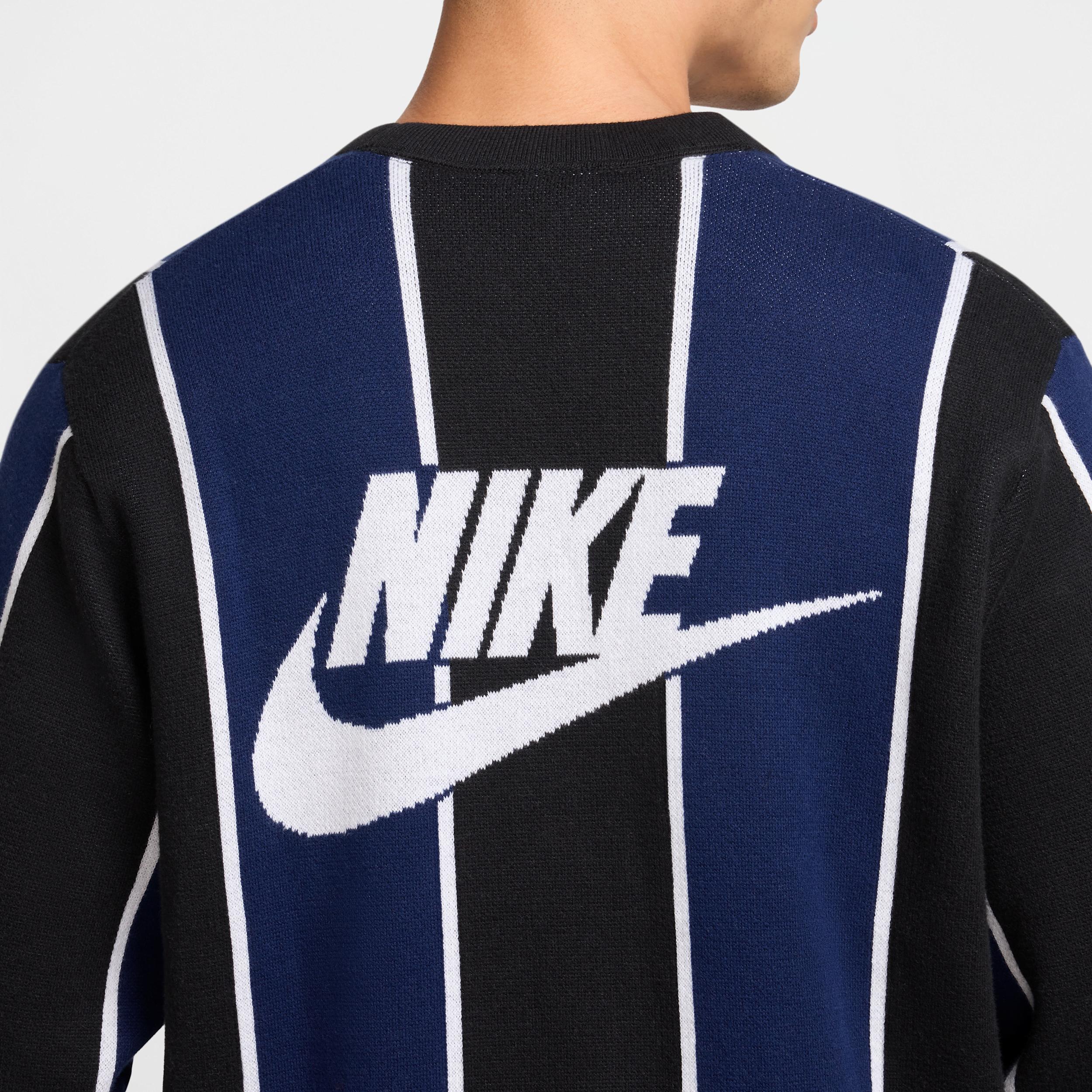 Nike Mens Club Fairway Stripe Sweater | HM4812-010 Product Image