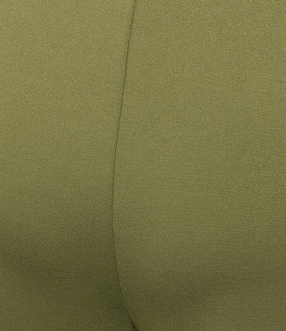 Feather Gray Wide Leg Pull-On Trouser Knit Pants Product Image