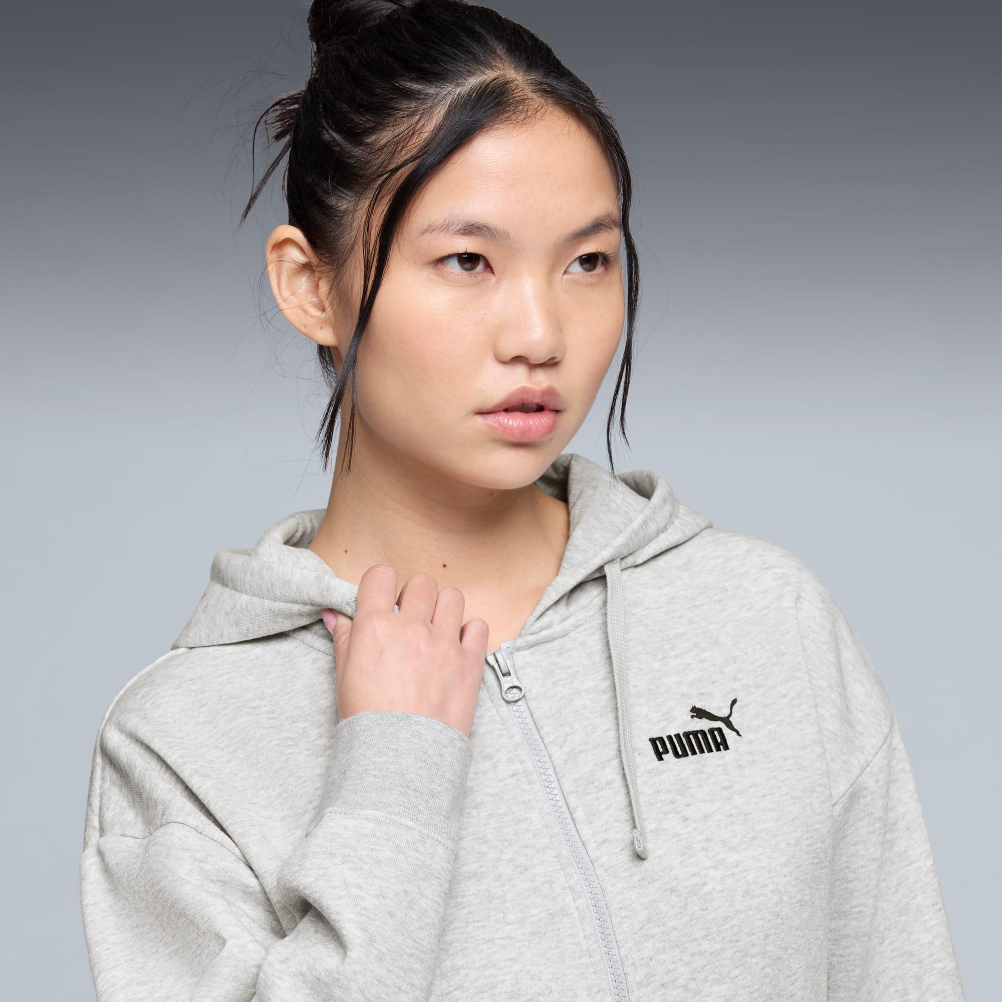 Essentials Small No. 1 Logo Fleece Women's Comfort Full-Zip Hoodie Product Image