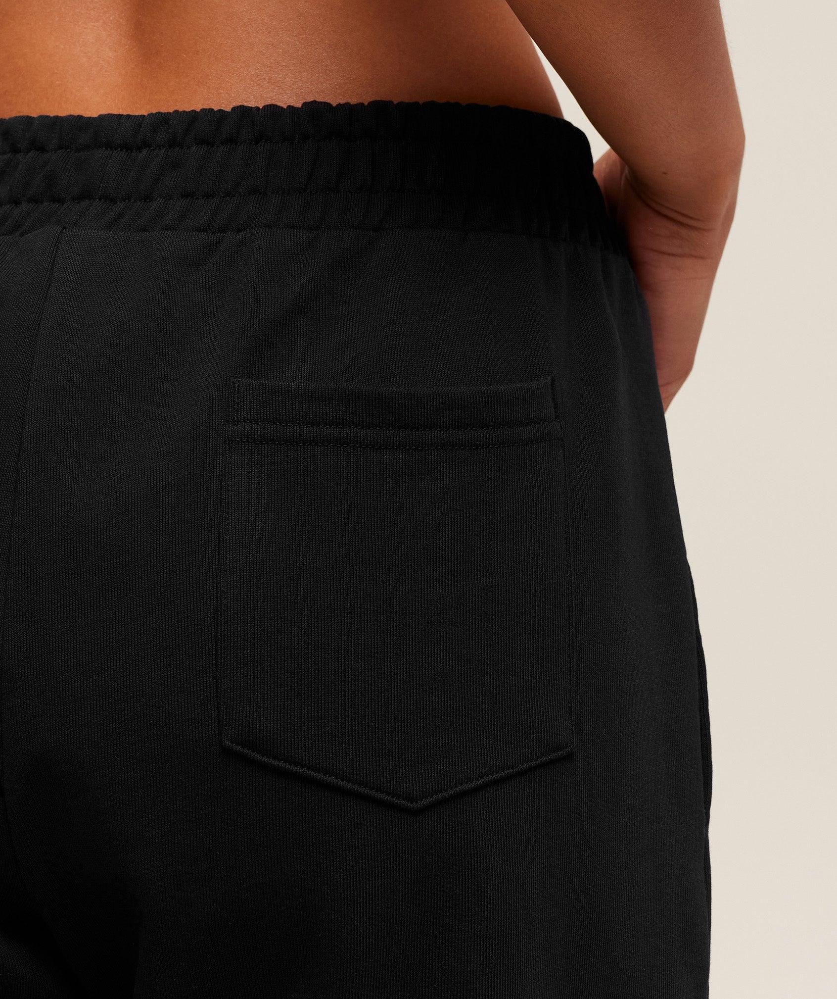 Gymshark Collegiate Graphic Joggers - Black Female Product Image
