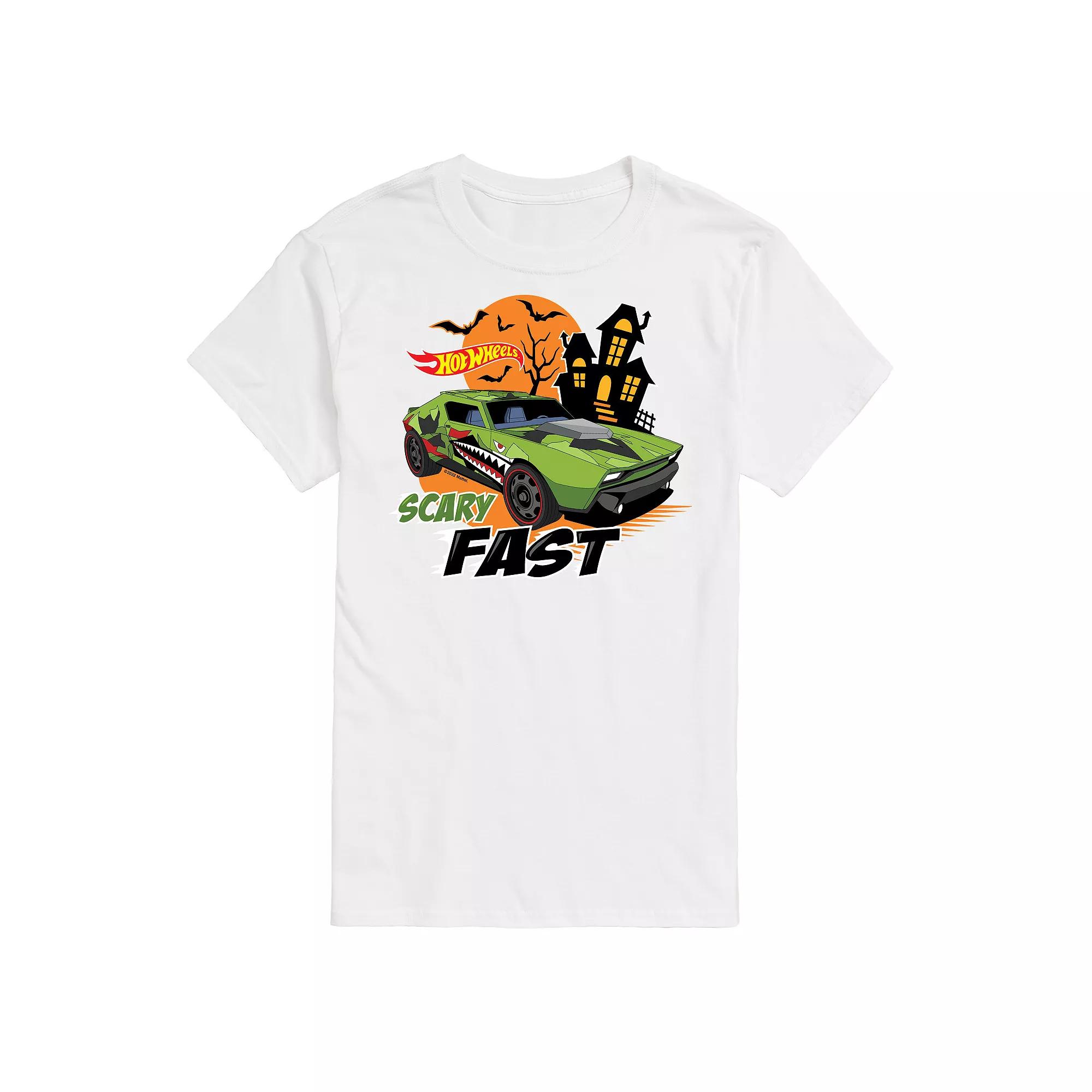 Men's Hot Wheels Scary Fast Graphic Tee,  Product Image