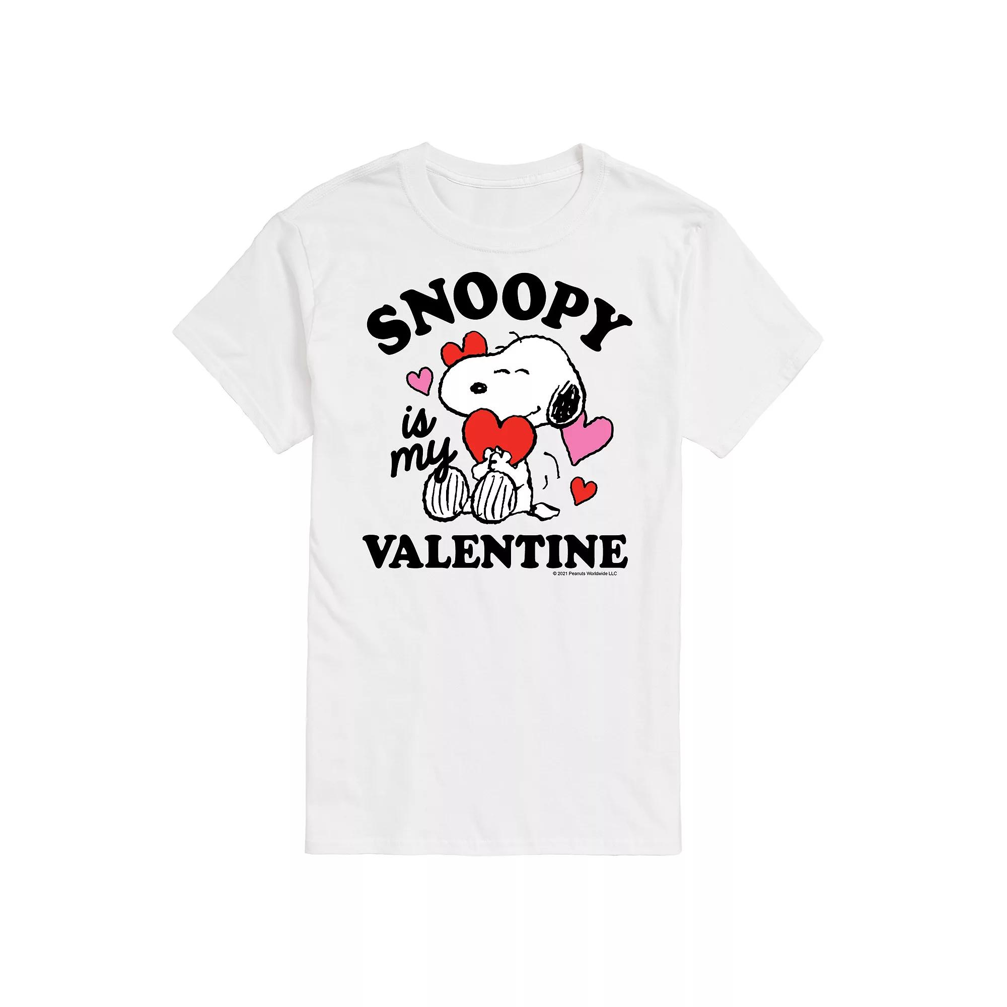 Men's Peanuts Snoopy My Valentine Tee,  Product Image