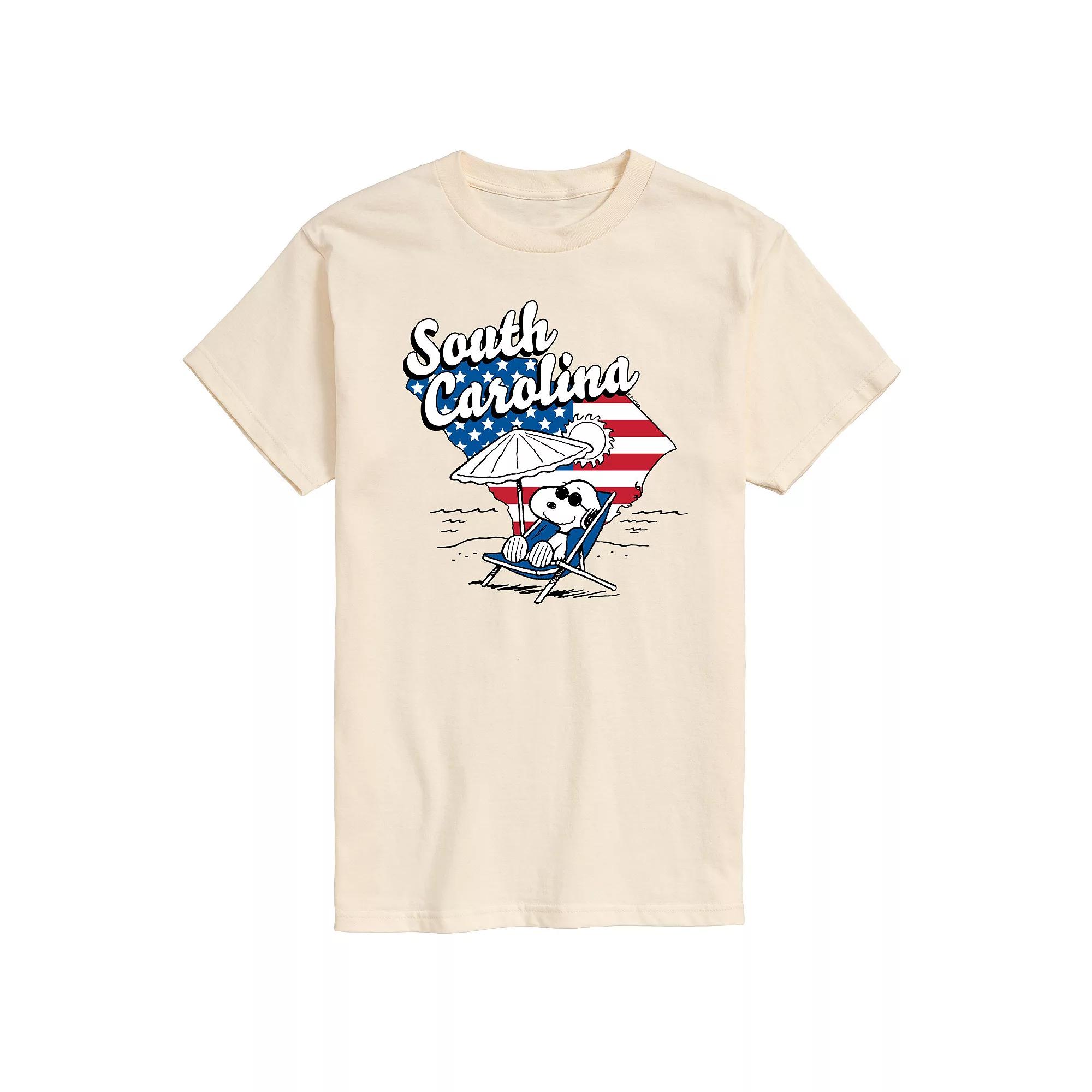 Men's Peanuts Snoopy South Carolina Americana Graphic Tee,  Product Image