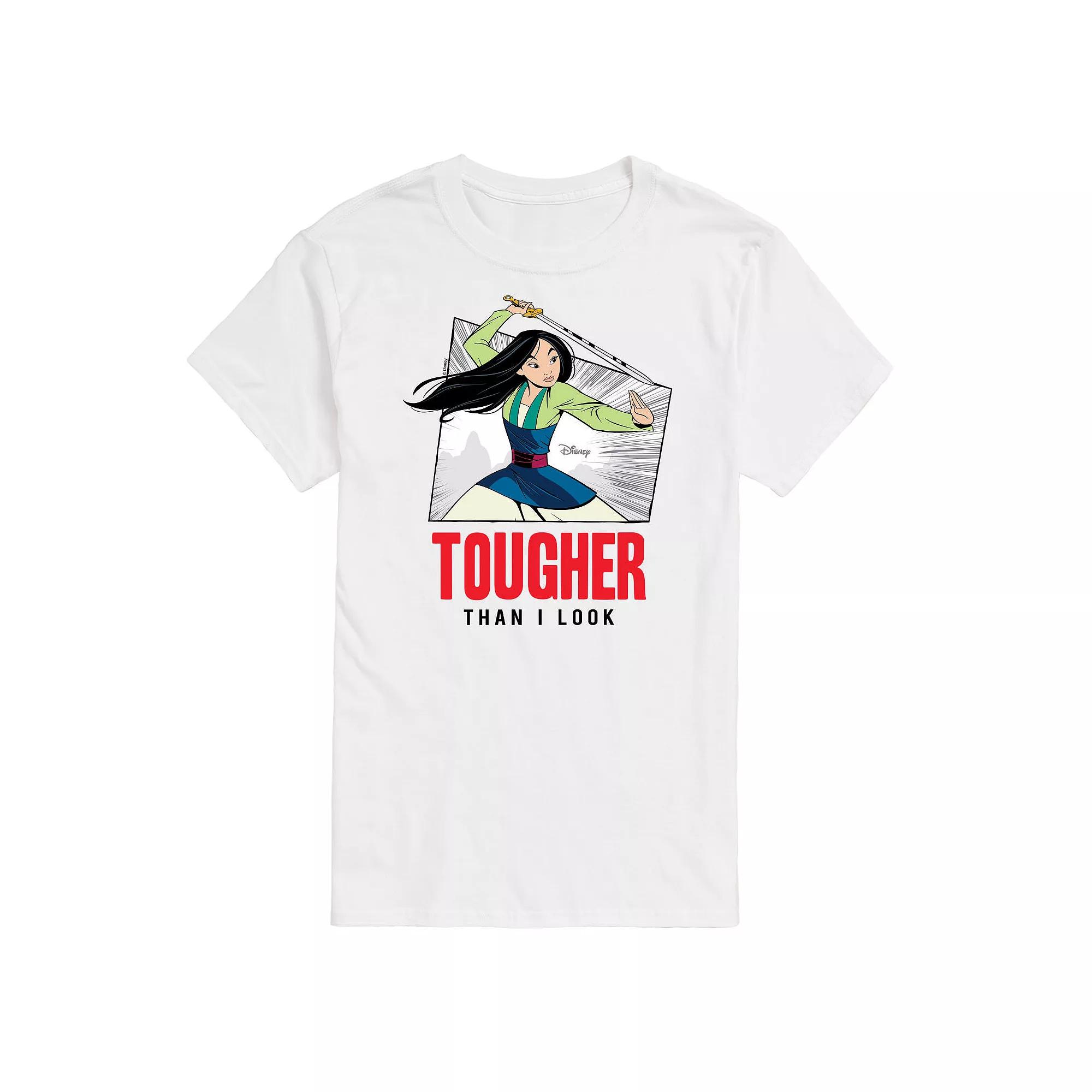 Disney's Mulan Big & Tall Tougher Than I Look Graphic Tee, Men's,  Product Image