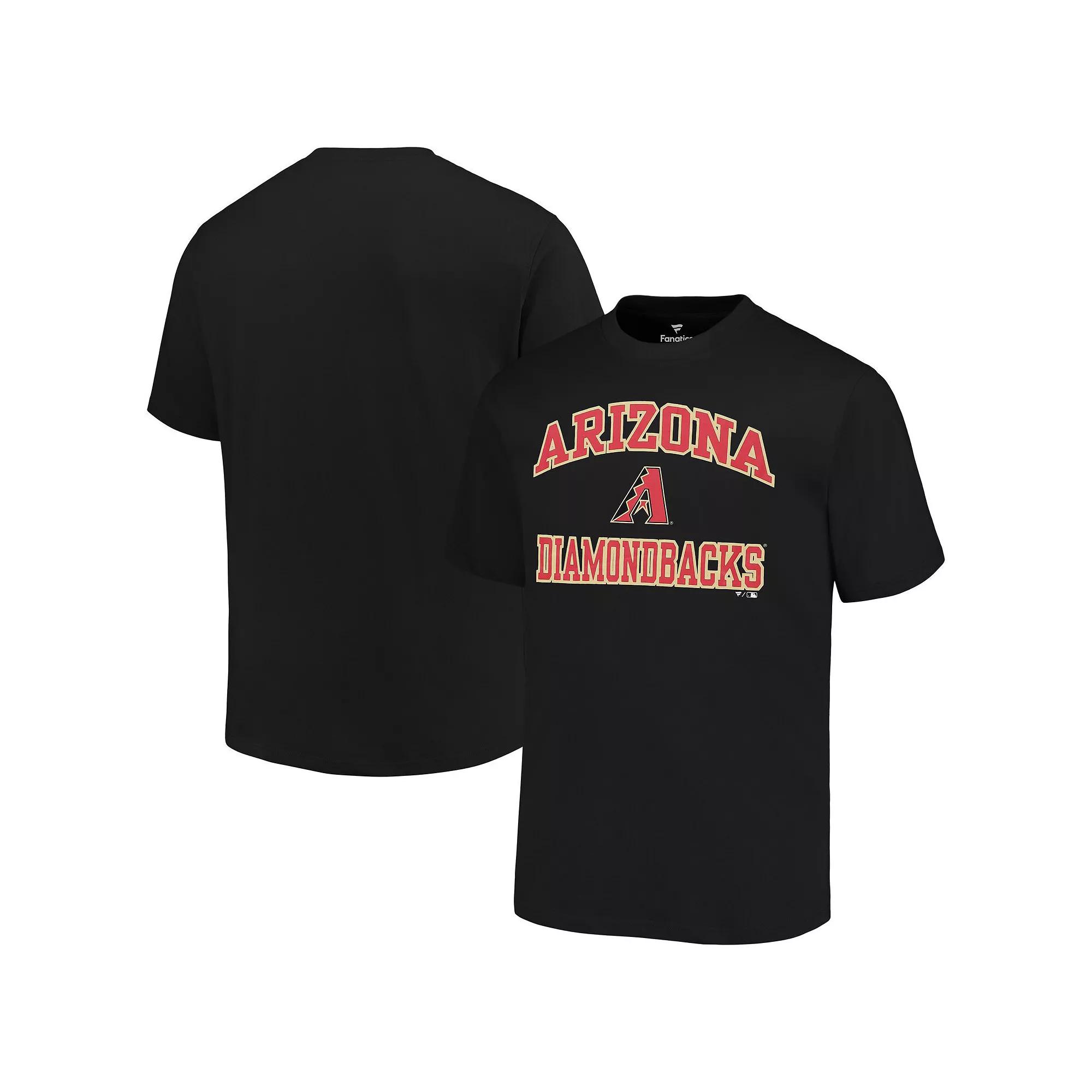 Men's Profile Black Arizona Diamondbacks Big & Tall Heart & Soul T-Shirt,  Product Image
