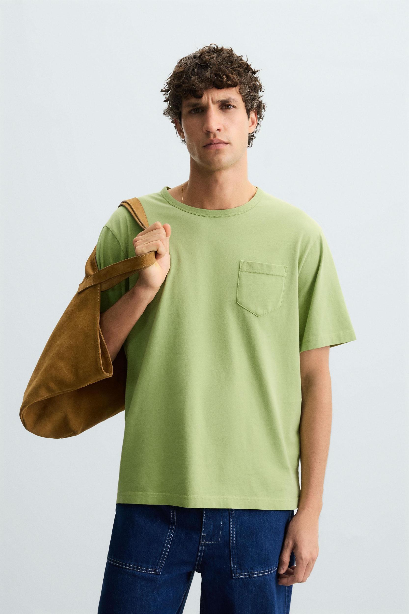 WASHED POCKET T-SHIRT Product Image