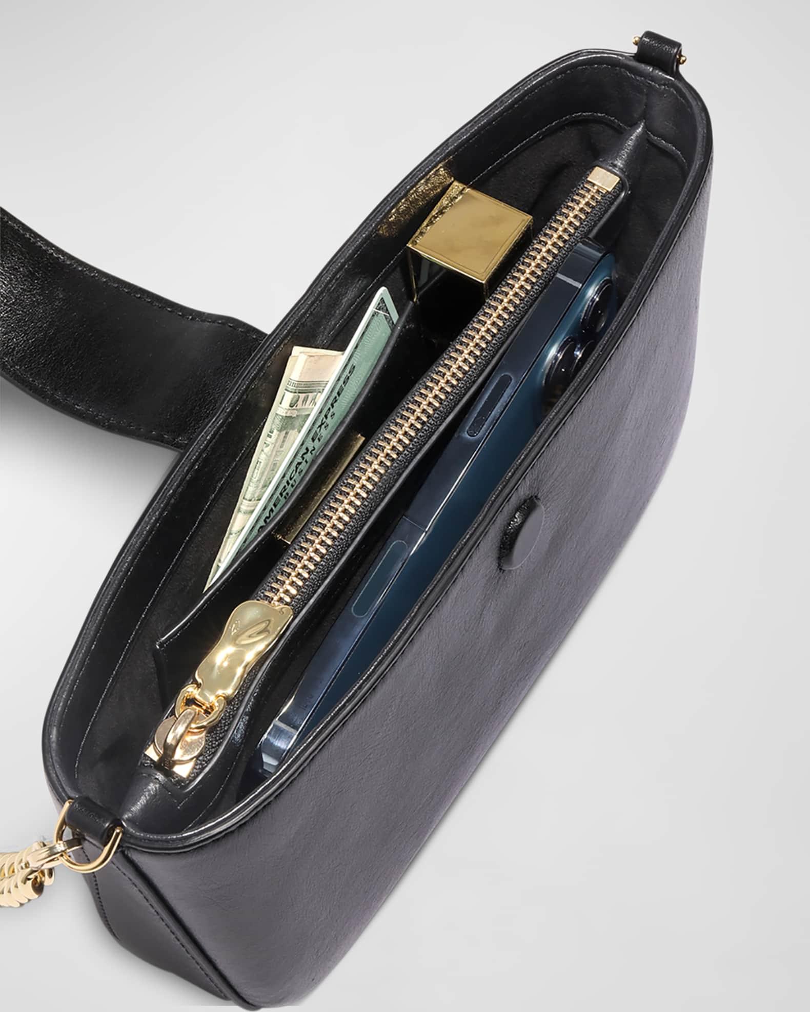 The Crumple Convertible Leather Crossbody Bag Product Image