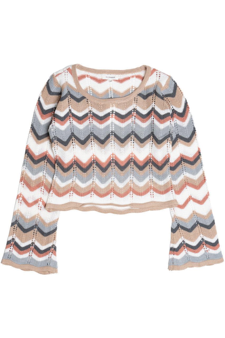 Chevron Stitch Pullover Product Image