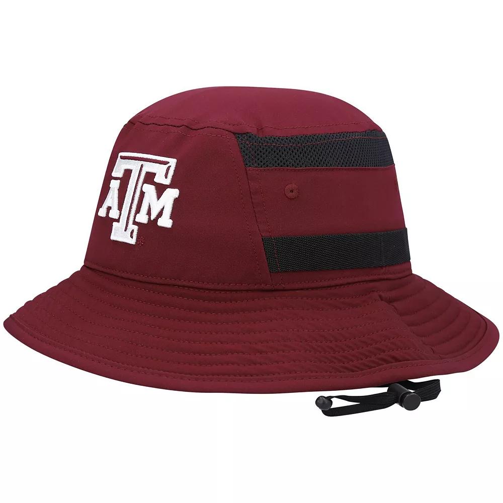 Men's adidas Maroon Texas A&M Aggies 2021 Sideline AEROREADY Bucket Hat, Size: Medium/Large, Red Product Image