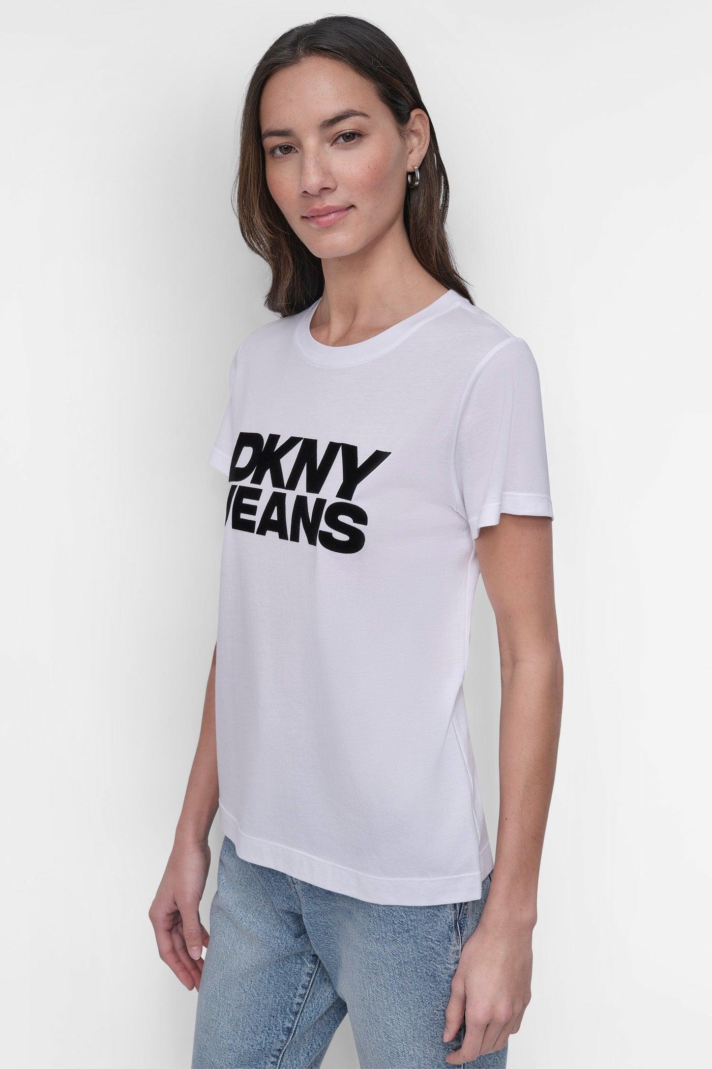 FLOCKED LOGO TEE Product Image