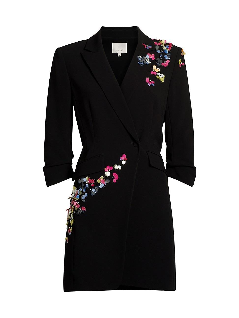 Womens Linnea Paillette Vines Minidress Product Image