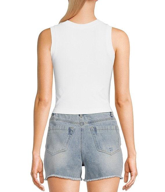 Moa Moa Seamless Crop Tank Top Product Image