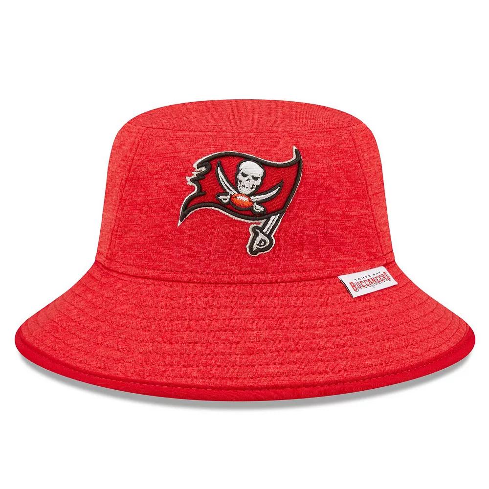 Men's New Era Heather Red Tampa Bay Buccaneers Bucket Hat Product Image
