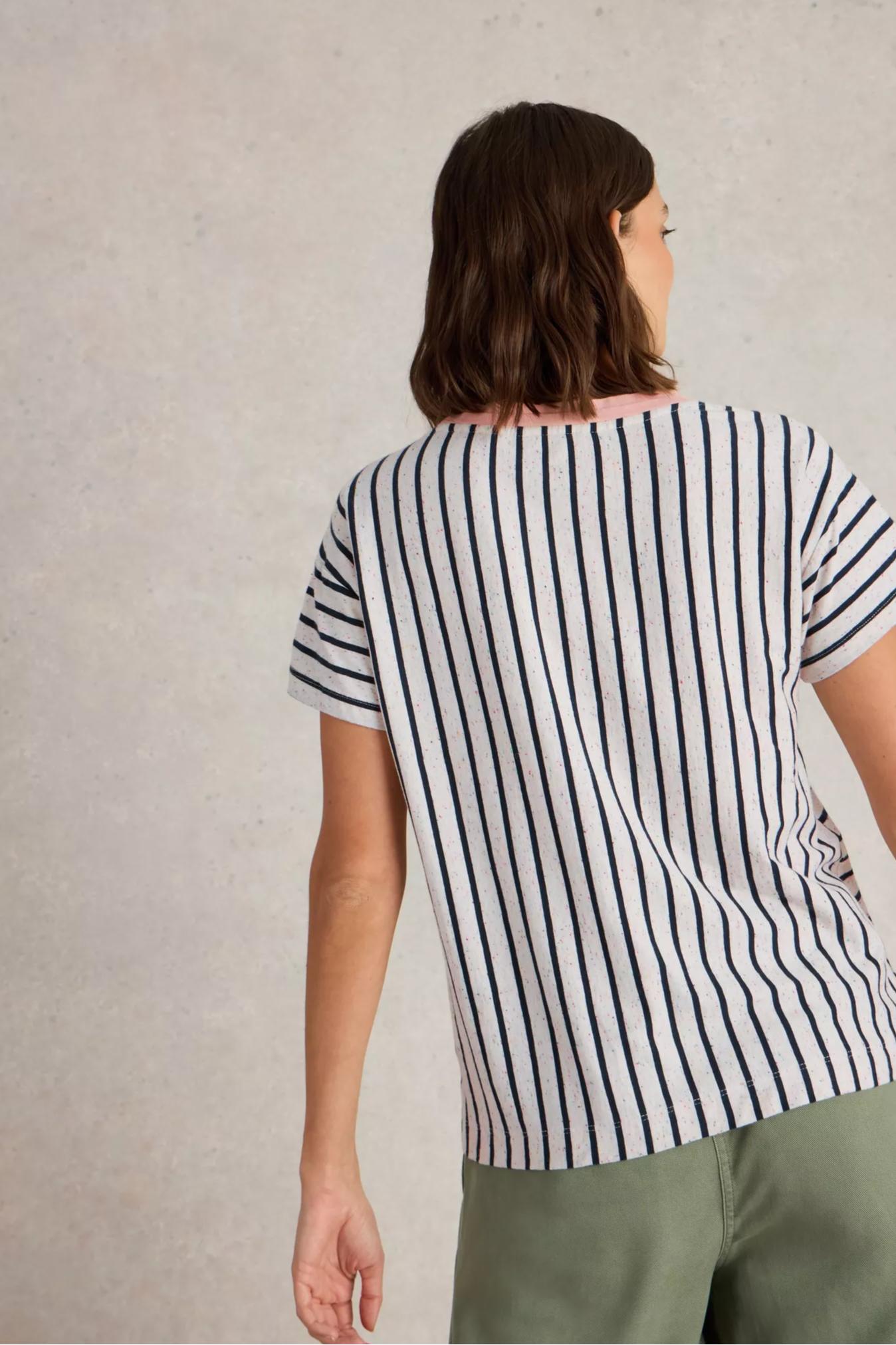 Dani Stripe Tee Product Image