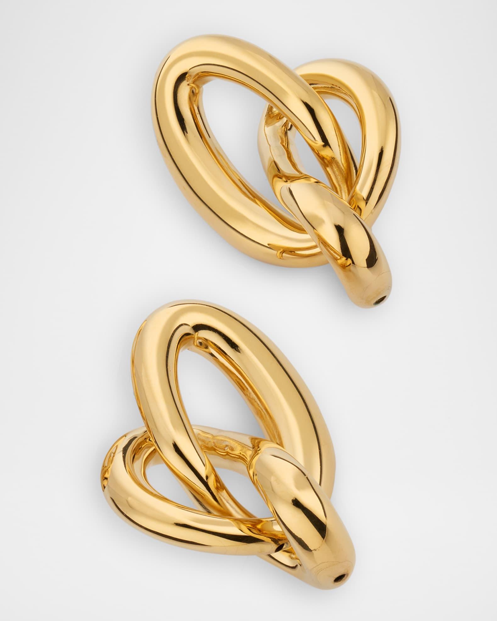 Twisted Knot Stud Earrings Product Image