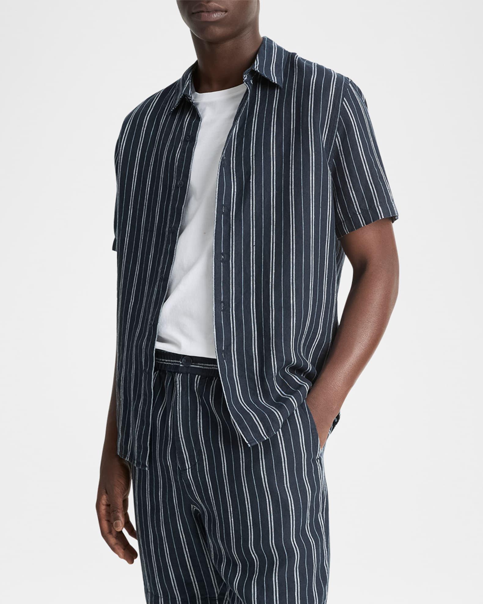 Men's Mesa Stripe Hemp Beach Shorts Product Image