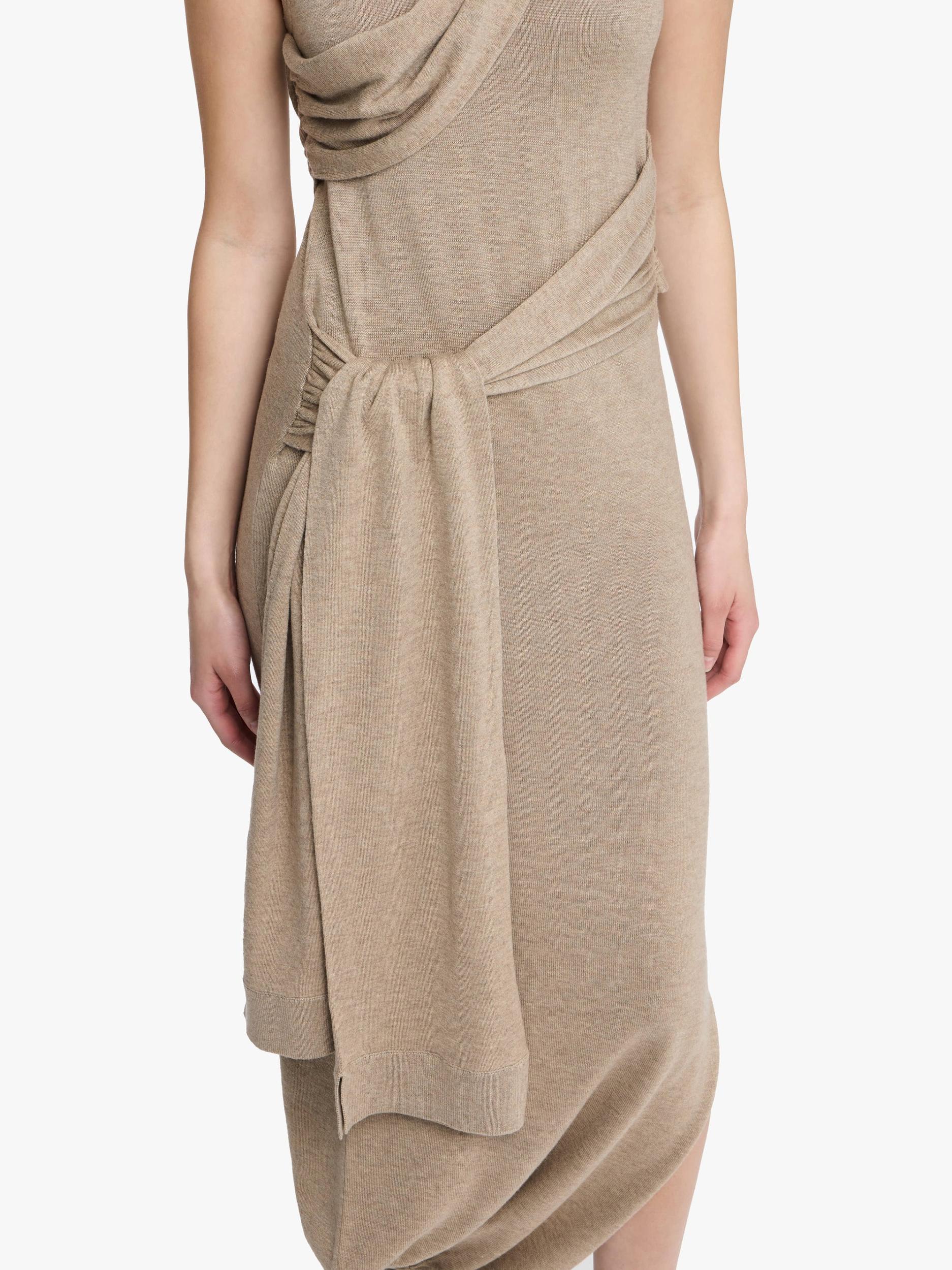 TIE DETAIL SLEEVELESS DRESS Product Image