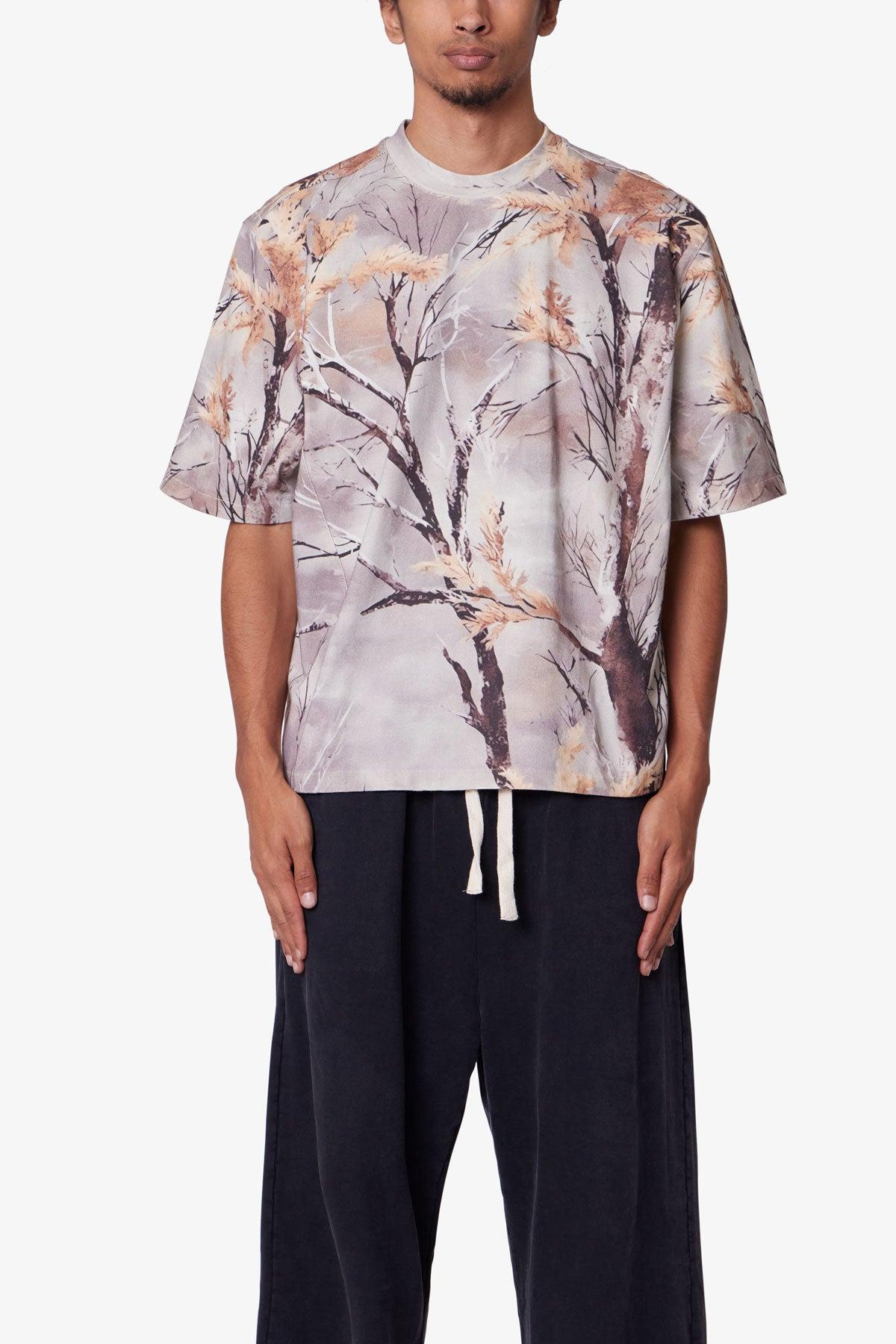Washed Dart Tee - Snow Camo Product Image