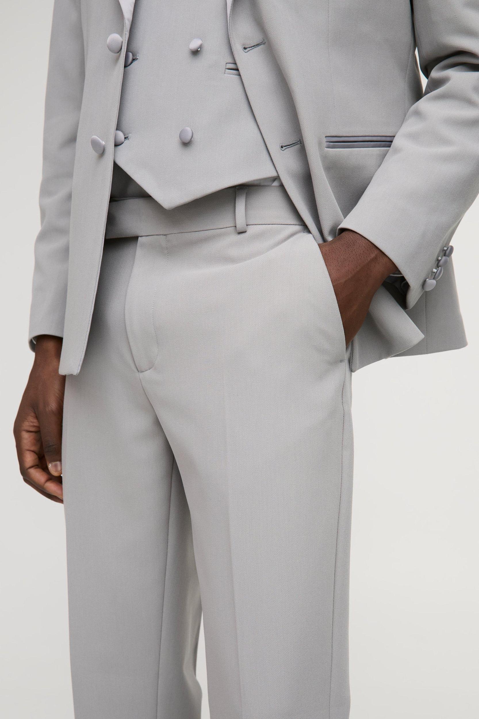 Slim Flare Tailored Pants | boohooMAN USA Product Image