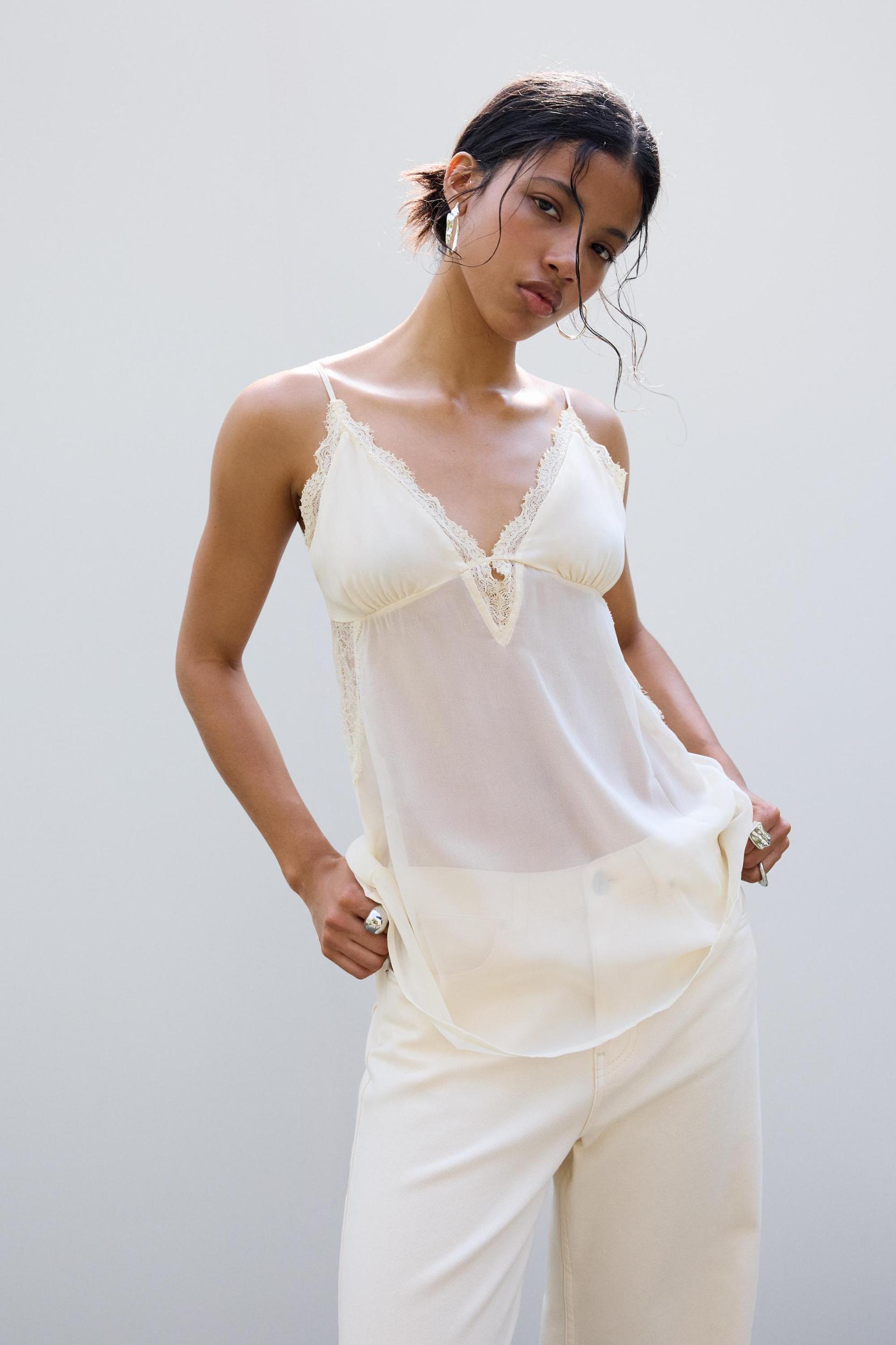 Lace camisole top Product Image