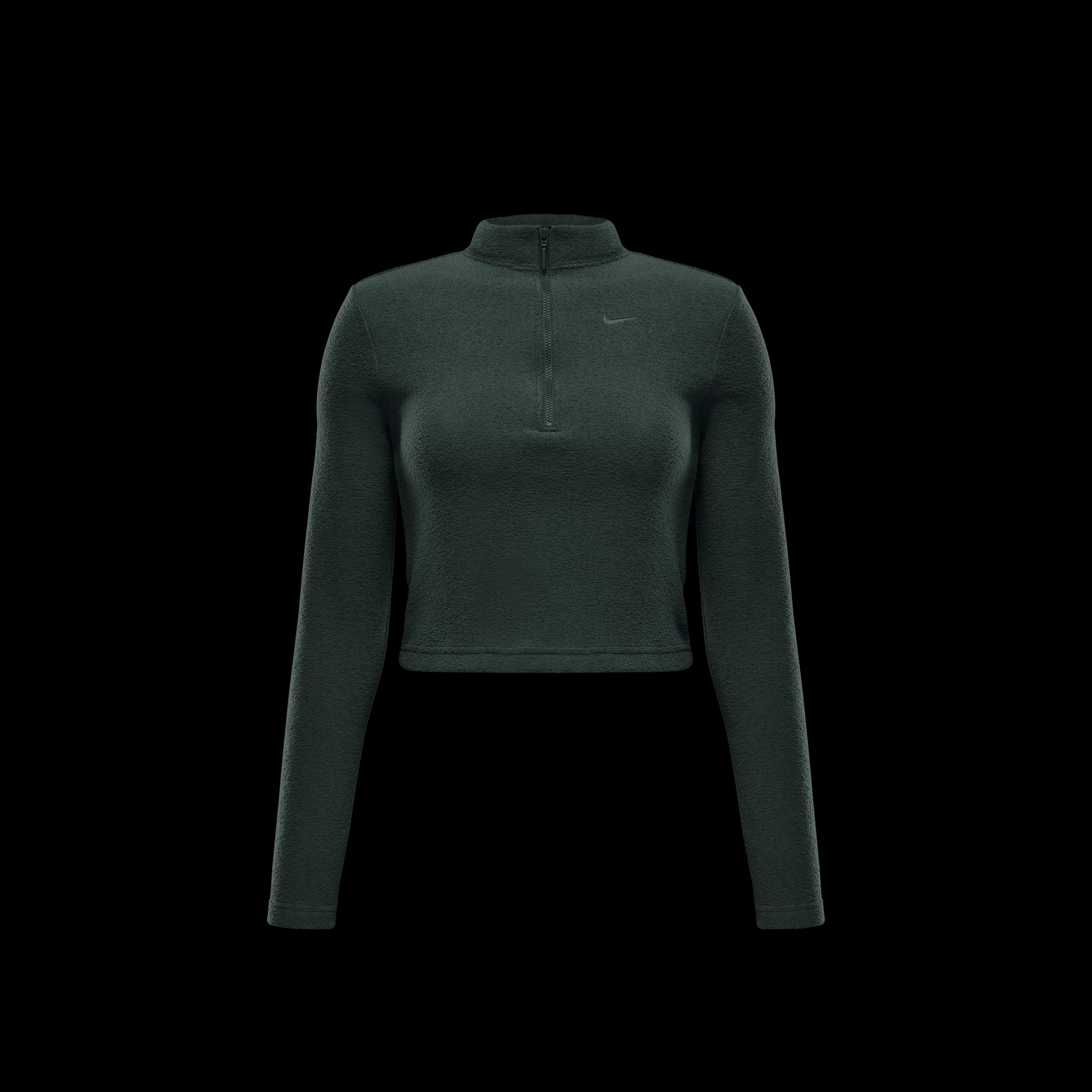 Nike Sportswear Phoenix Plush Women's Slim Long-Sleeve Cozy Fleece 1/2-Zip Top Product Image
