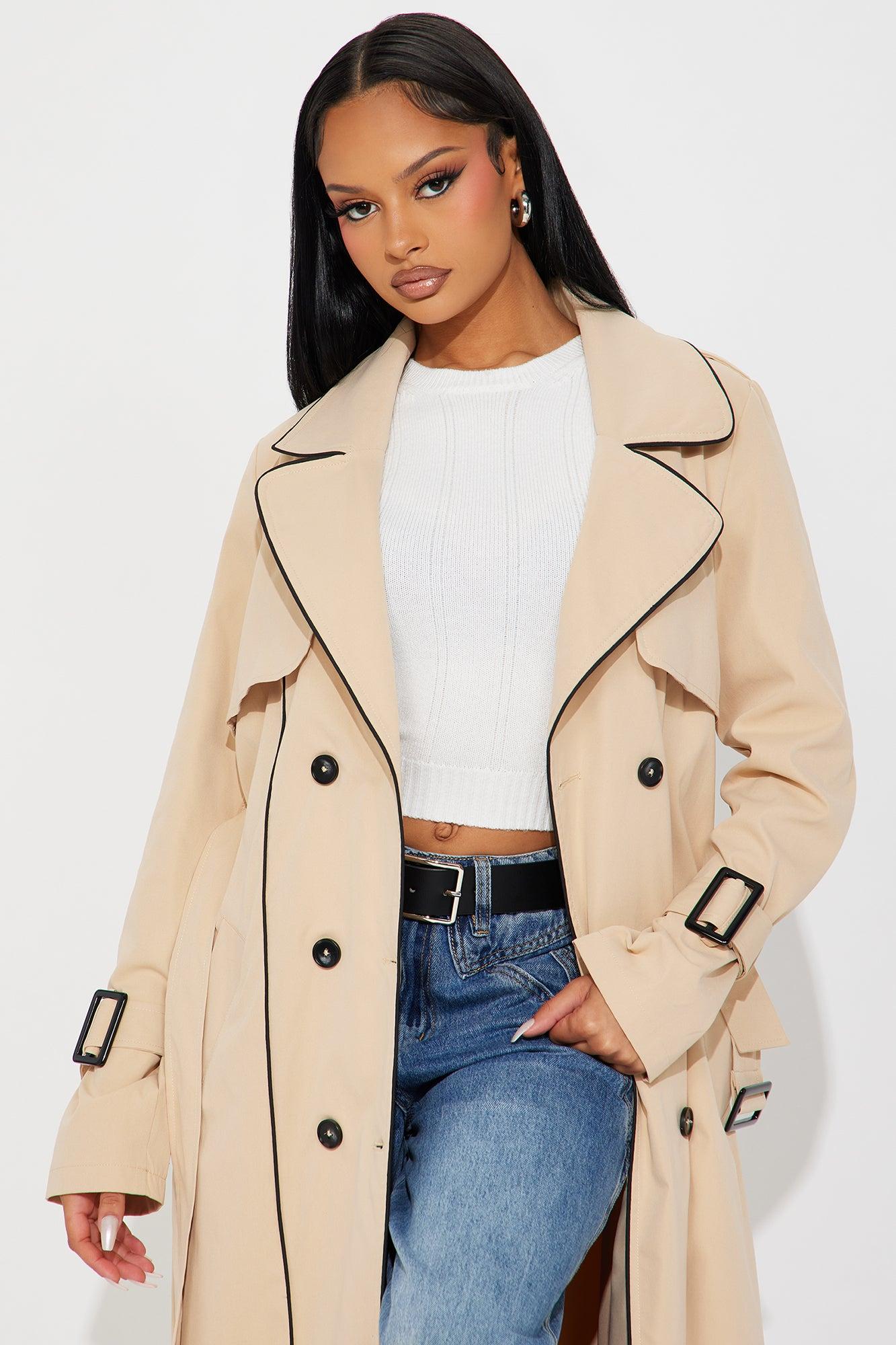 Always Classic Belted Trench - Khaki Female Product Image