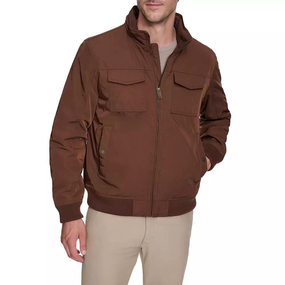 Big & Tall Dockers® Polytwill 2 Pocket Bomber Jacket, Men's,  Product Image