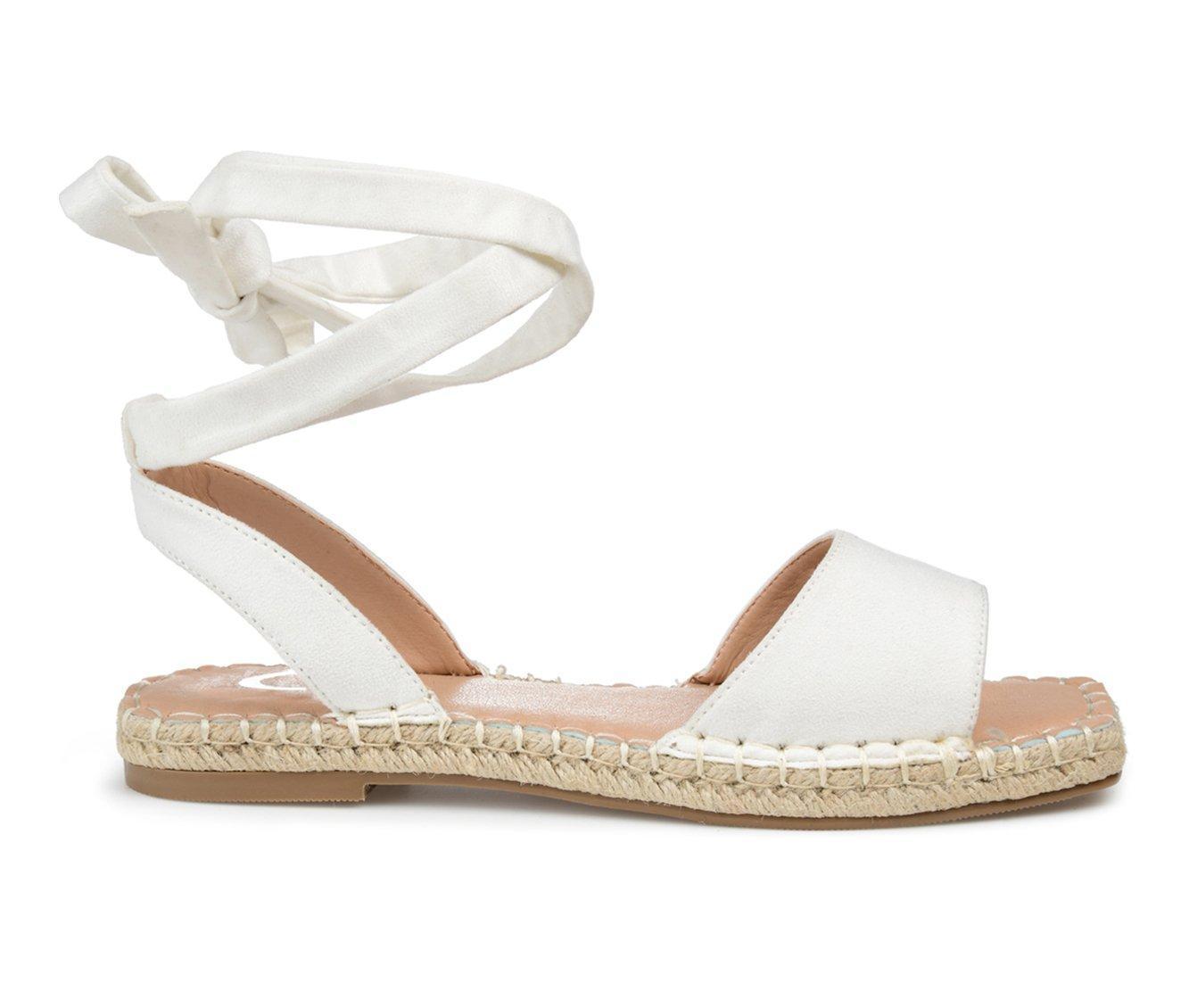 Women's Journee Collection Emelie Espadrille Tie-Up Sandals Product Image