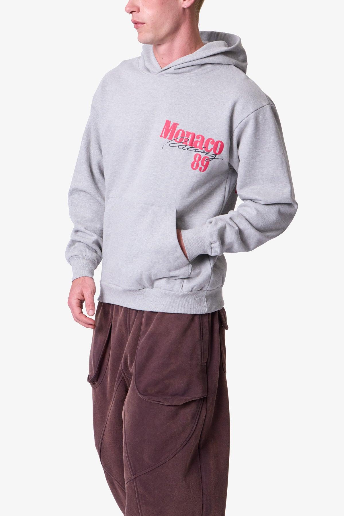 Vintage Monaco Hoodie - Marled Grey Product Image