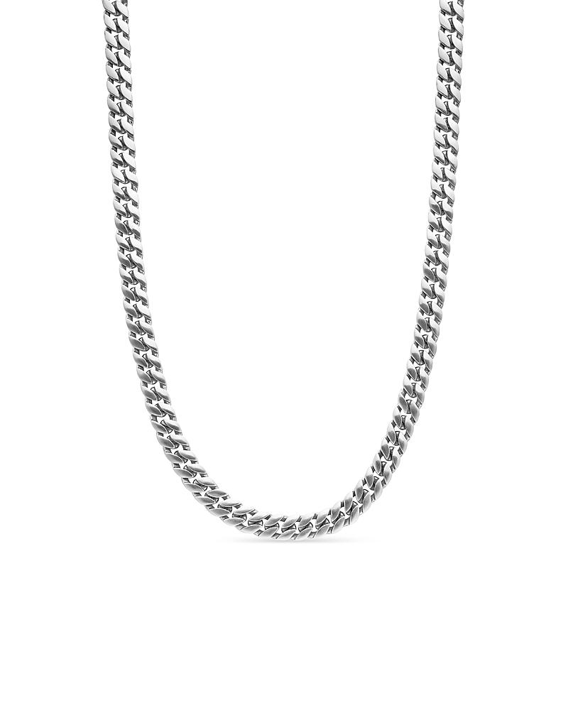 David Yurman Mens Curb Chain Necklace in Sterling , 8mm Product Image