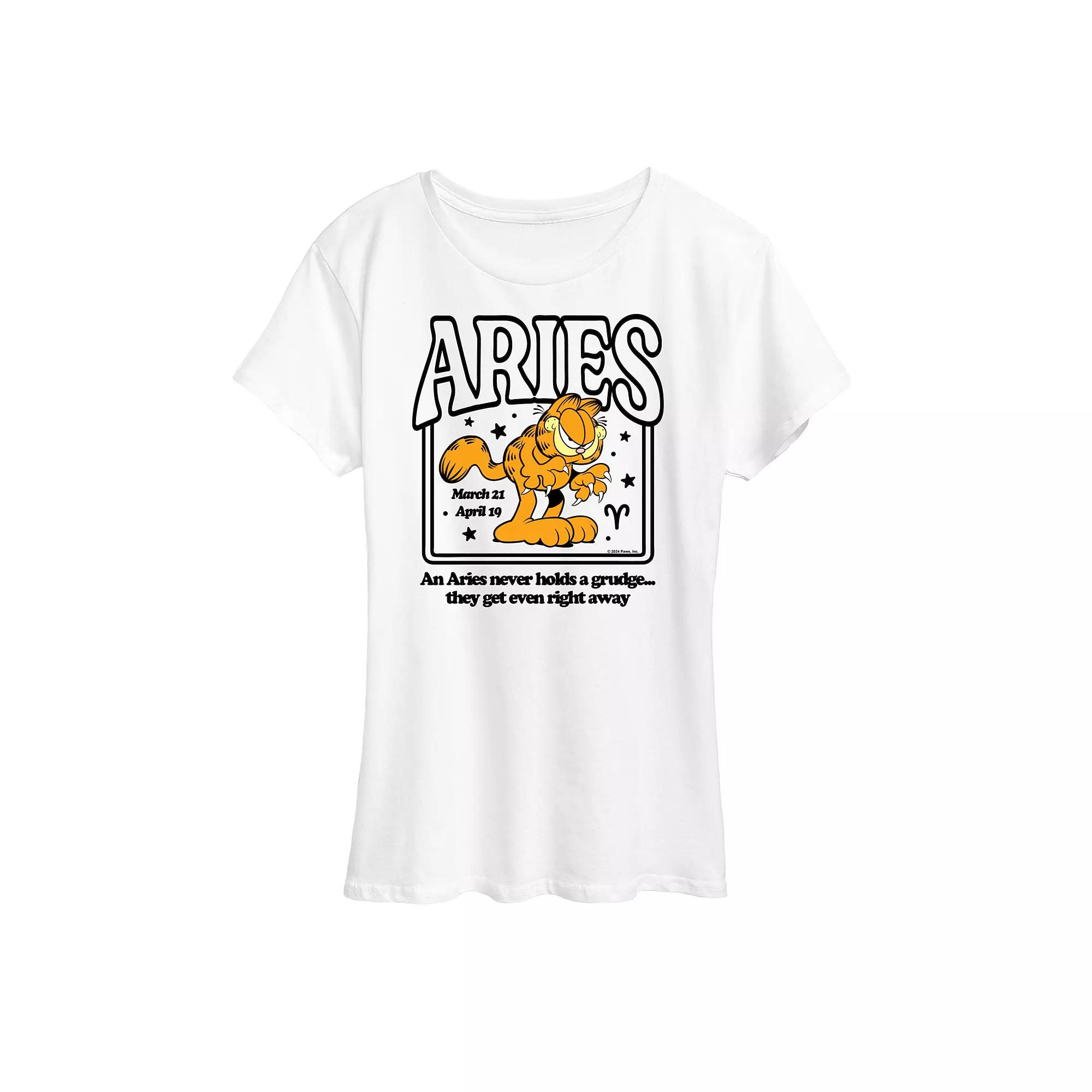 Women's Garfield Aries Graphic Tee,  Product Image