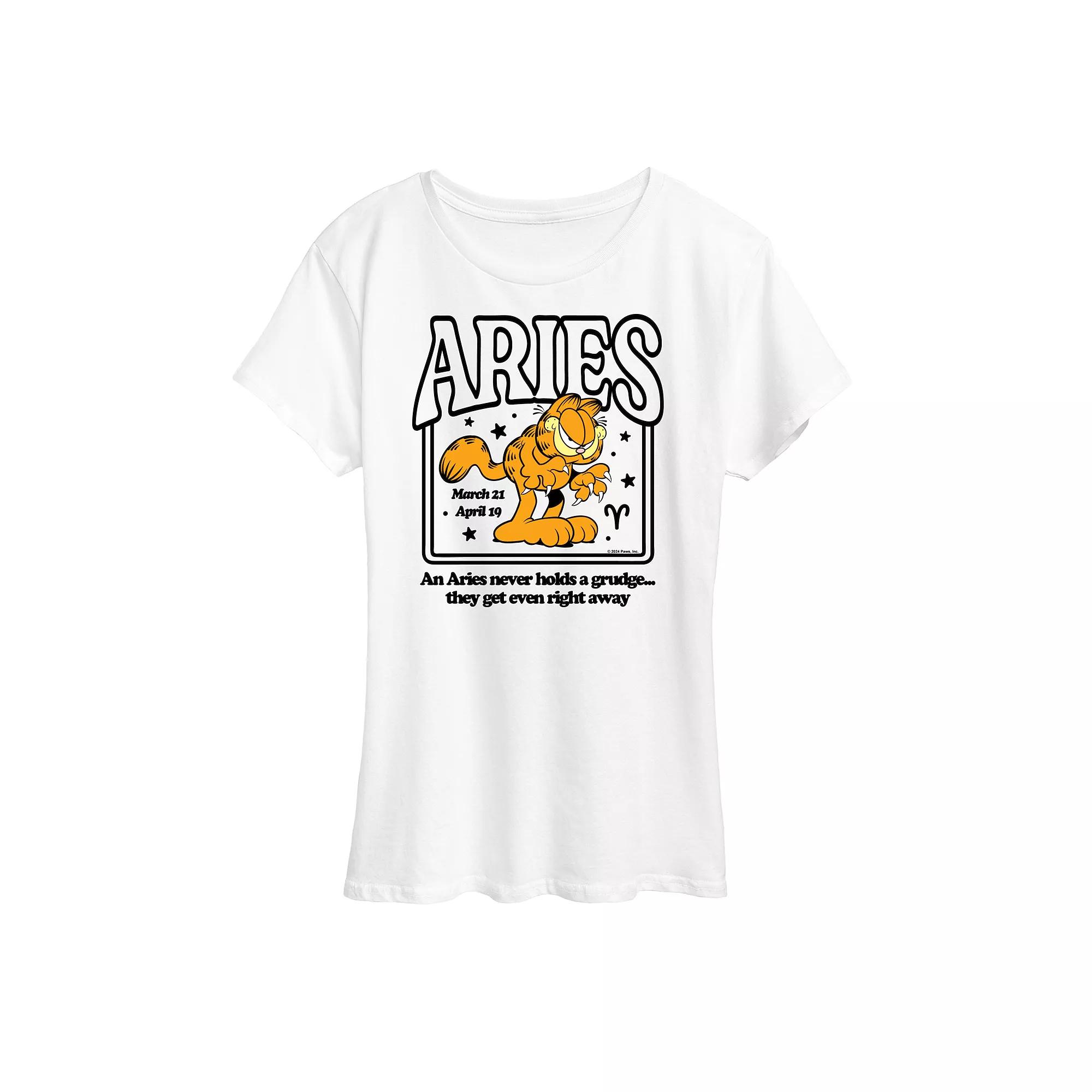 Women's Garfield Aries Graphic Tee,  Product Image