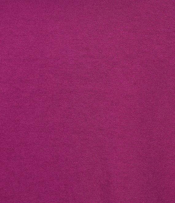 Bryn Walker Plus Orla Cotton Jersey Round Neck Short Sleeve Shirt Product Image