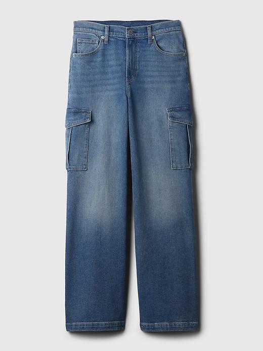 High Rise Stride Wide-Leg Jeans Product Image