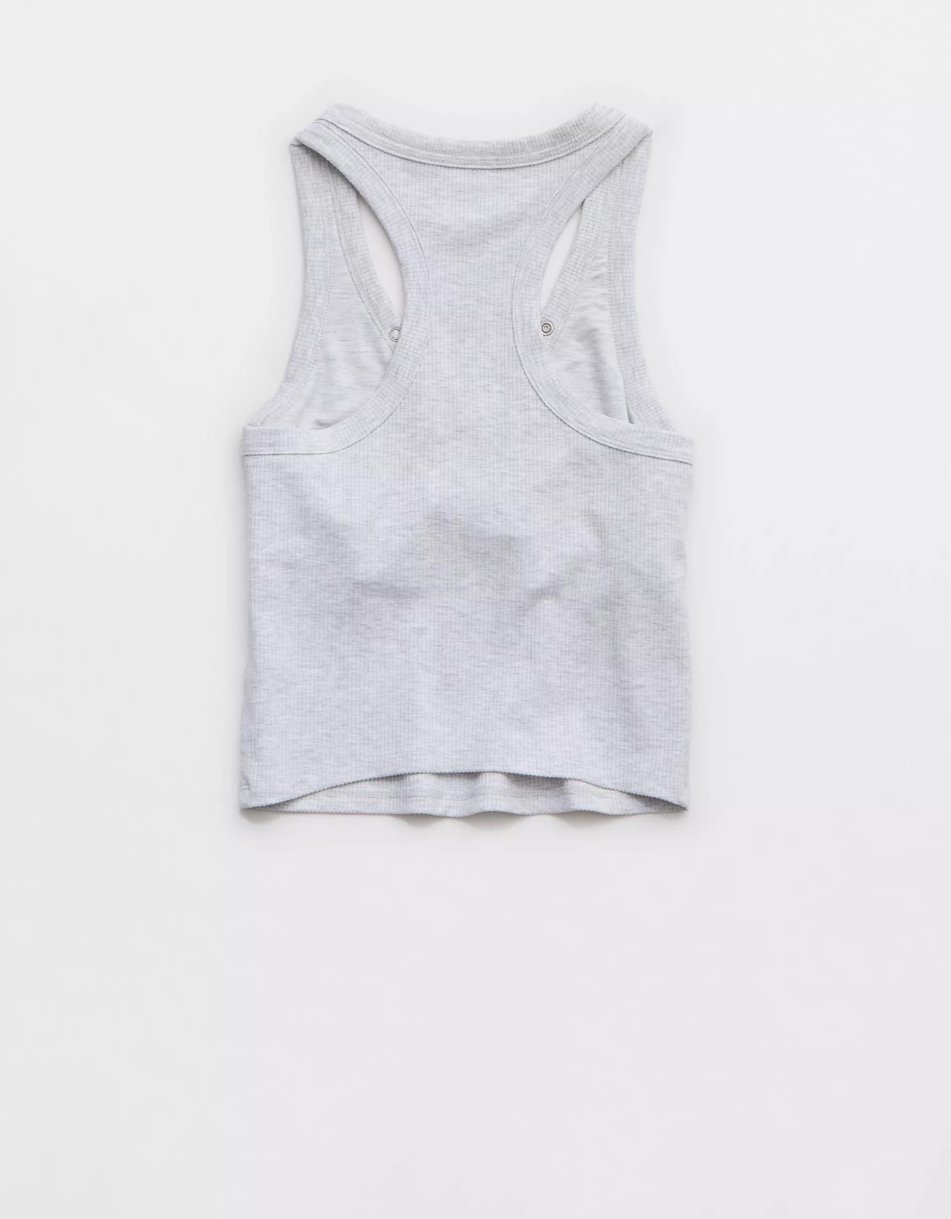 OFFLINE By Aerie Thumbs Up Heavyweight Henley Tank Top Product Image