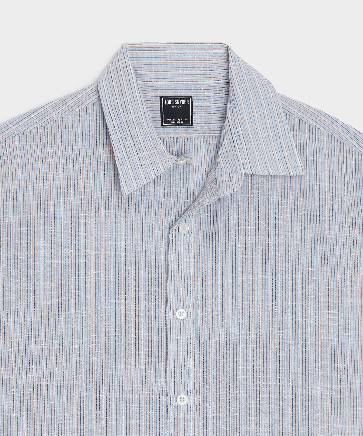 Slim Summerweight Point Collar Shirt Product Image